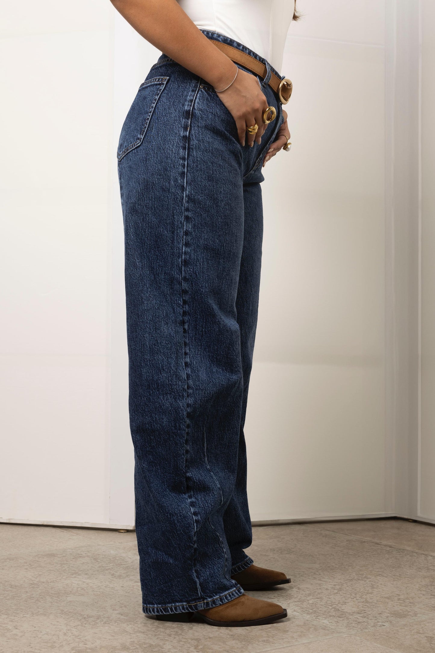 Jeans Ballon Blu