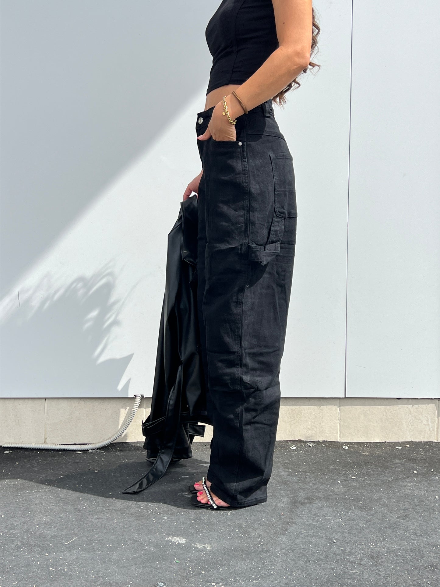 Jeans Ballon Black
