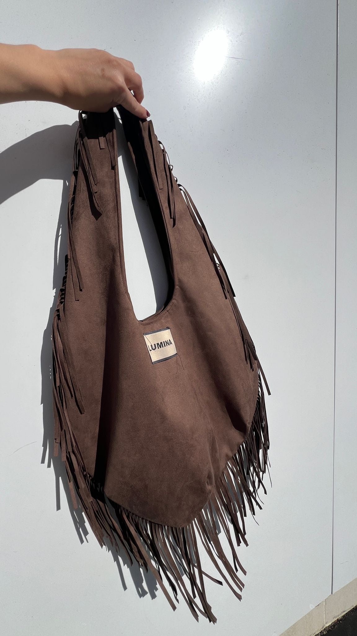 Borsa Camoscio Lumina