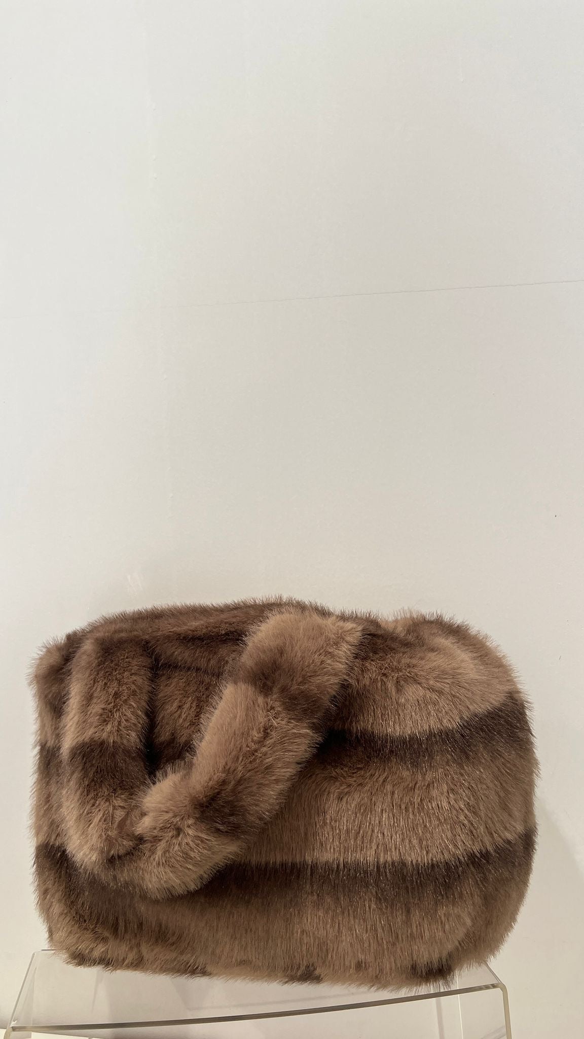 Borsa Bauletto Ecopelliccia