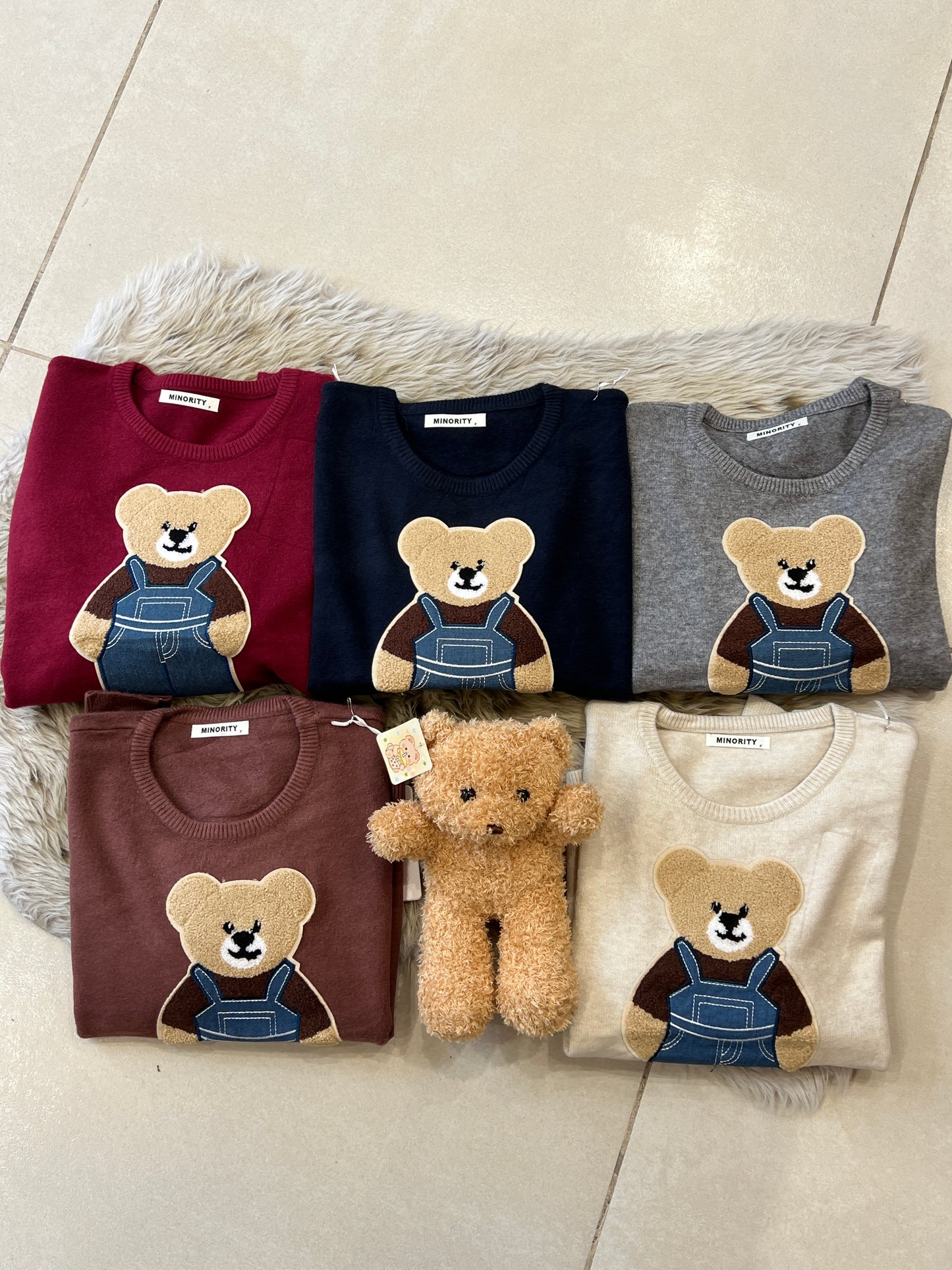 Pull Teddy Salopette