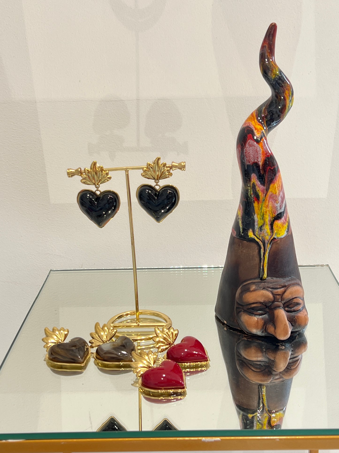 Orecchini Sacro Cuore