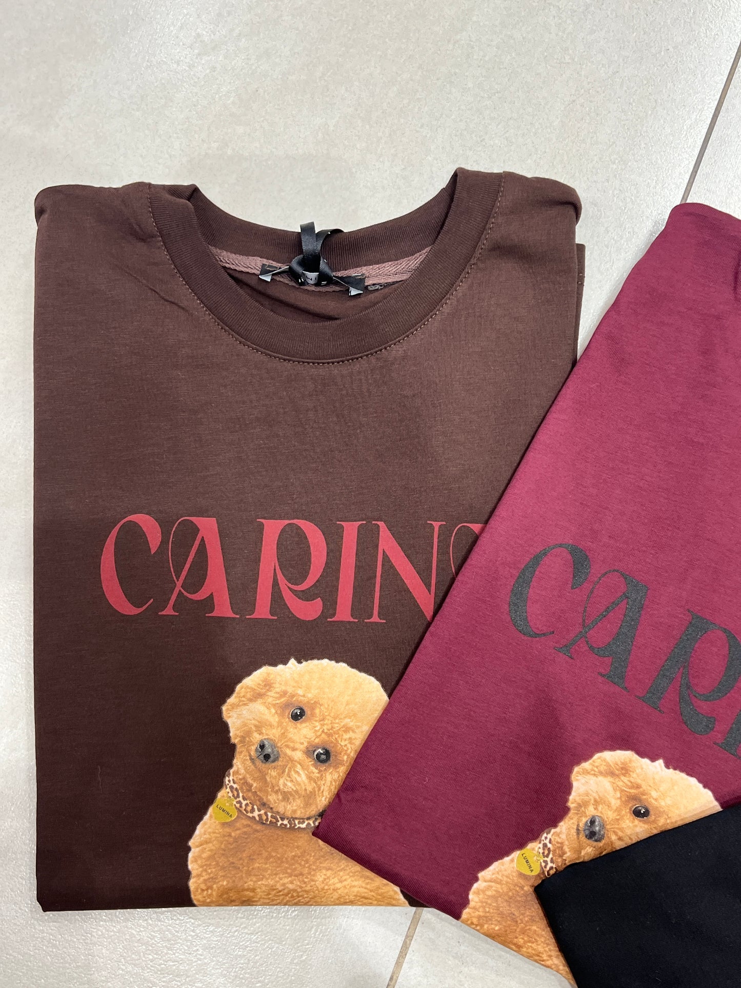 T-Shirt Lumina Cagnolino