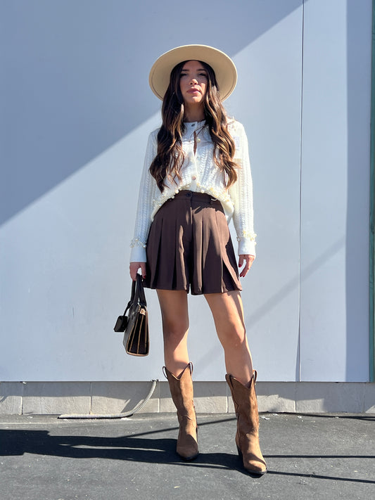 Pantaloncino Brown