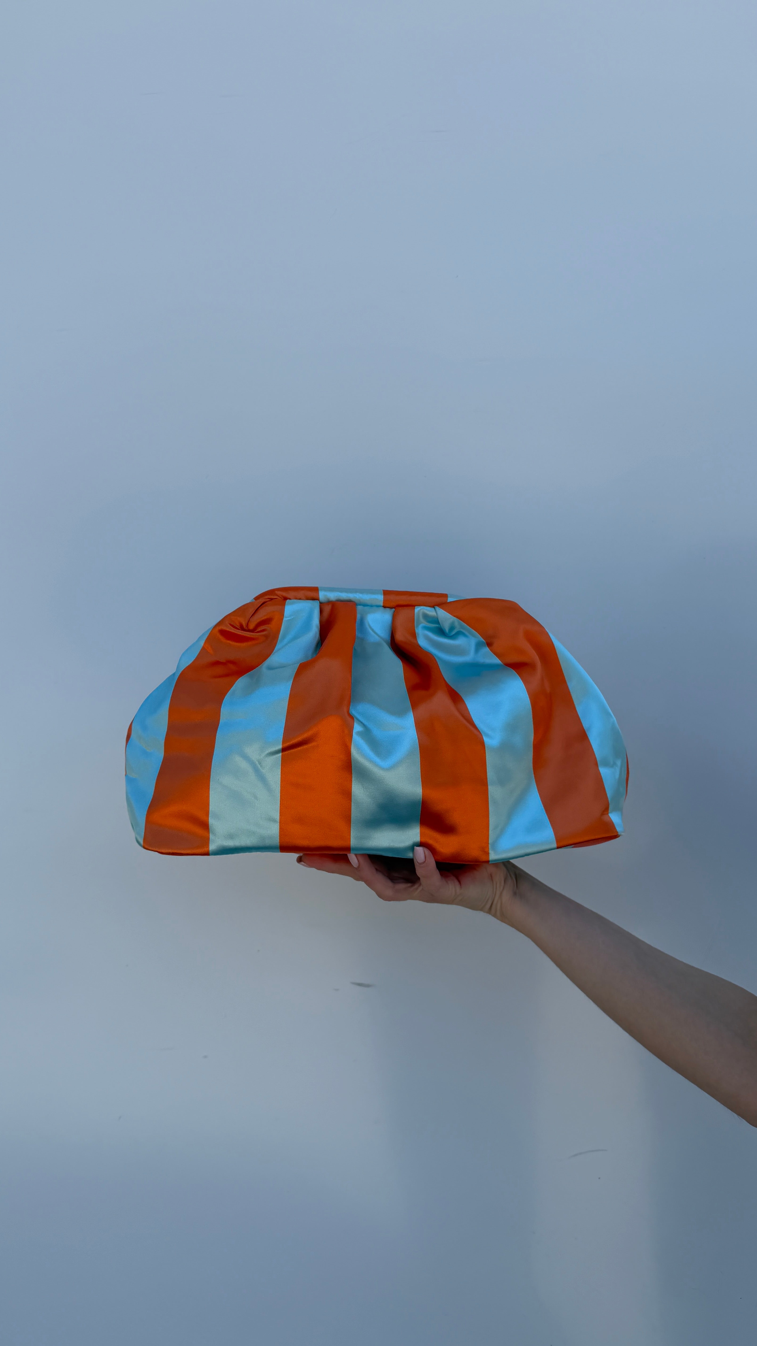 Pochette clutch Righe