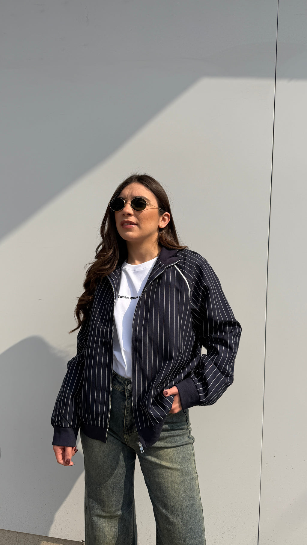 Giubbotto Estivo Gessato