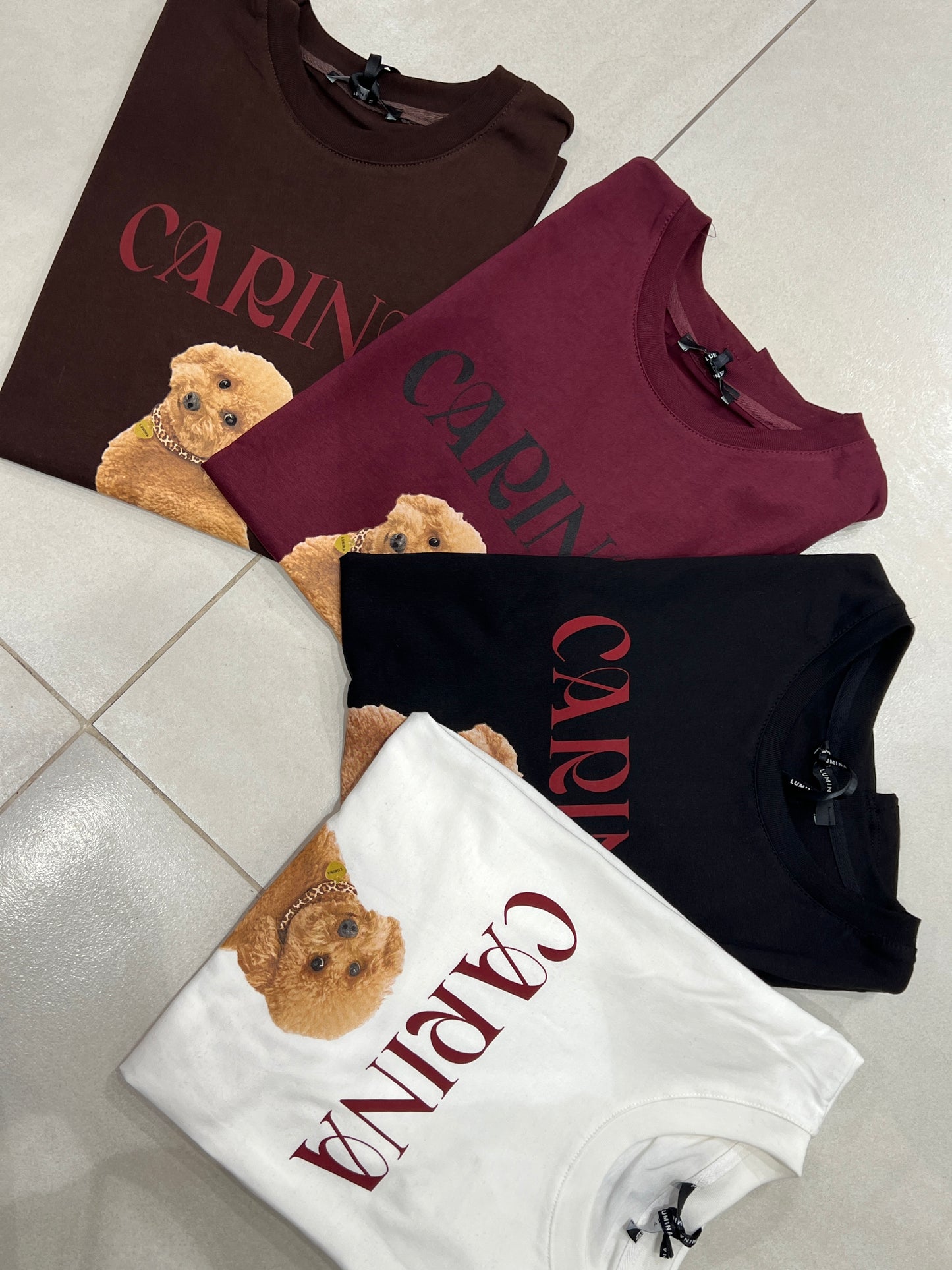 T-Shirt Lumina Cagnolino