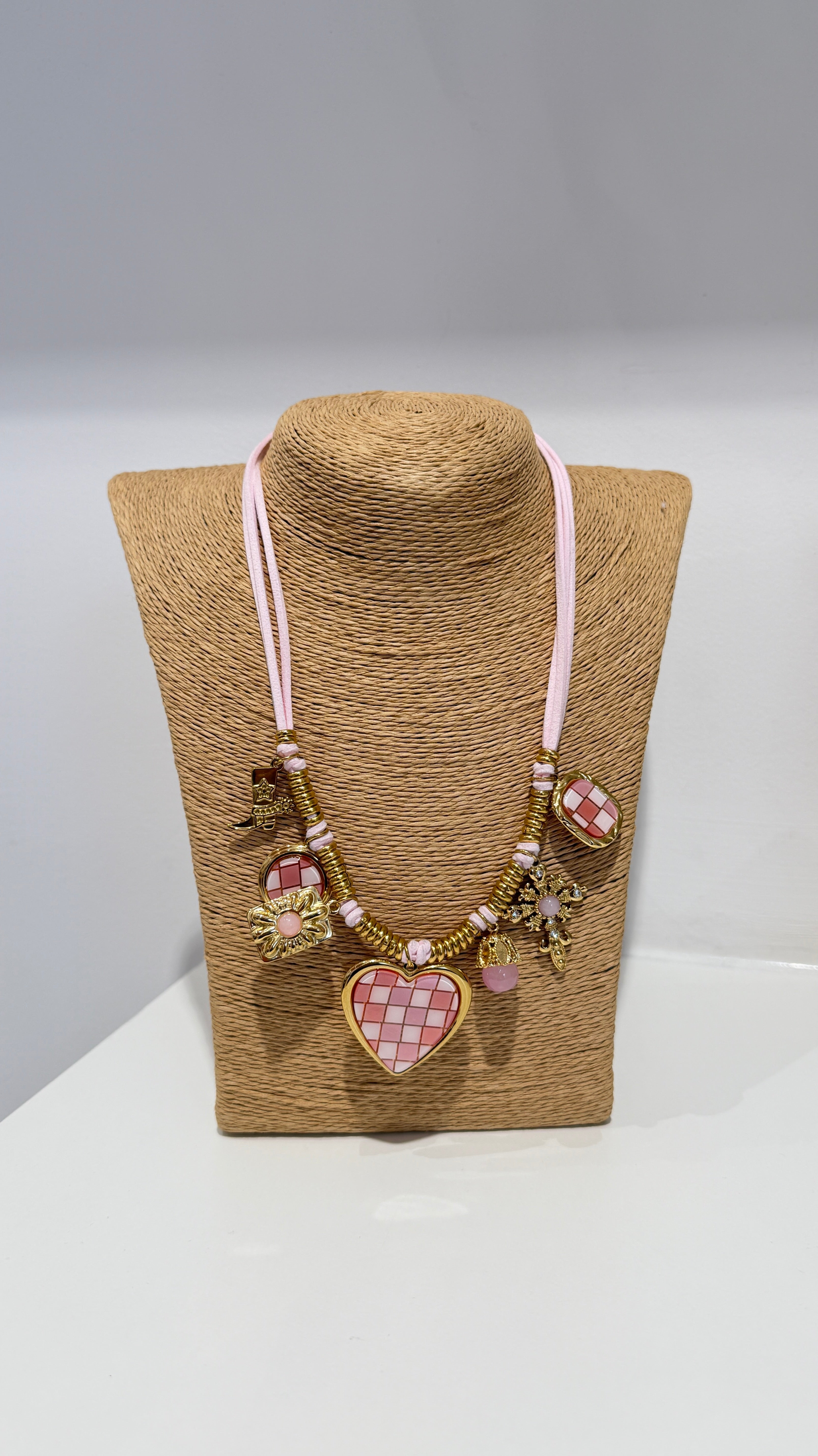 Collana Cuore e Charm