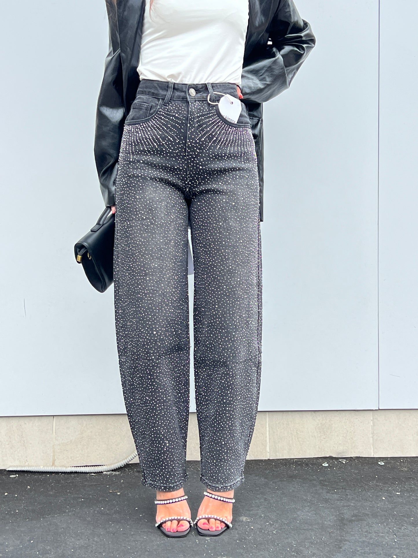 Jeans Brillantinato