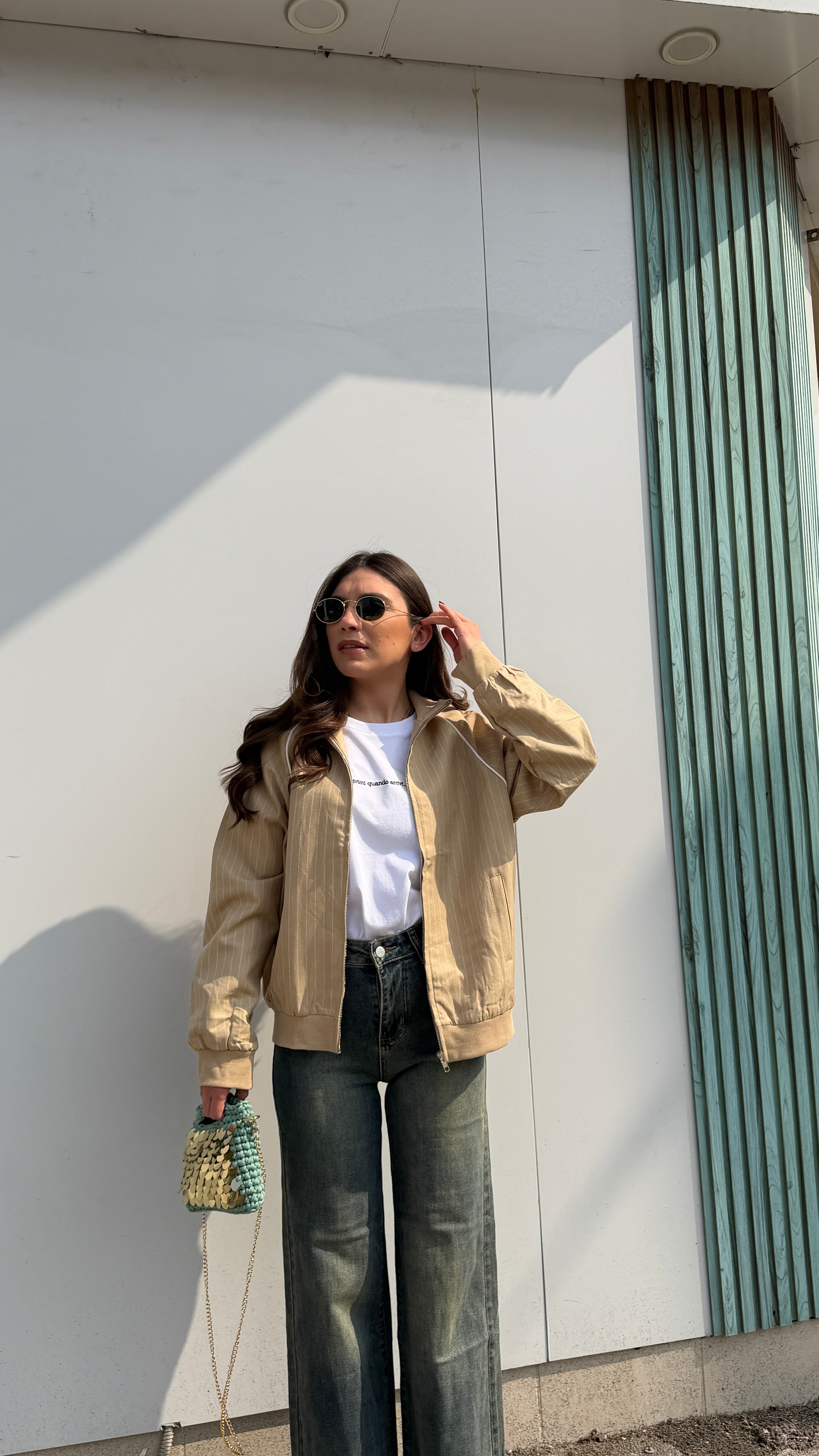 Giubbotto Estivo Gessato