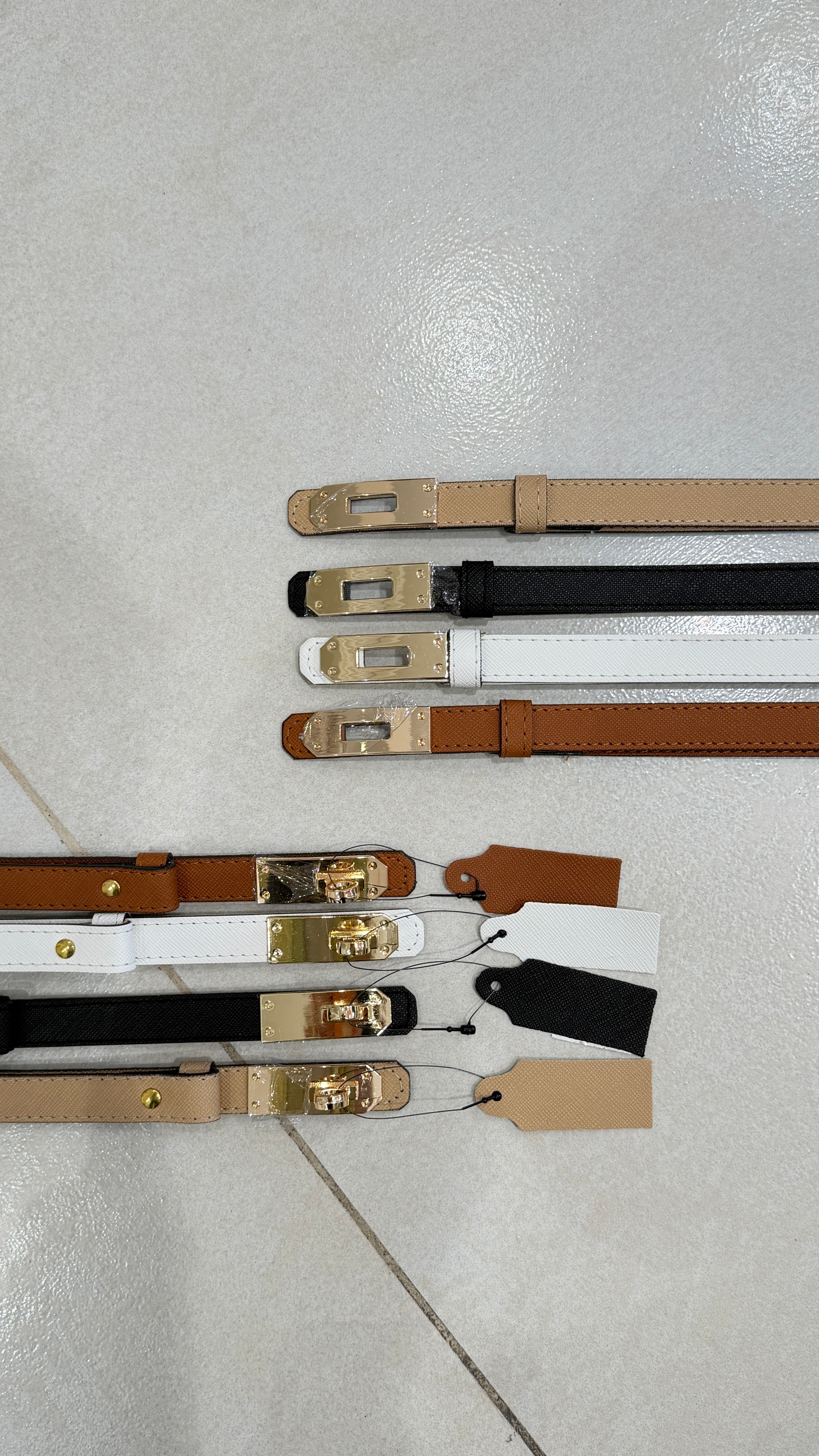 Cintura Ecopelle regolabile