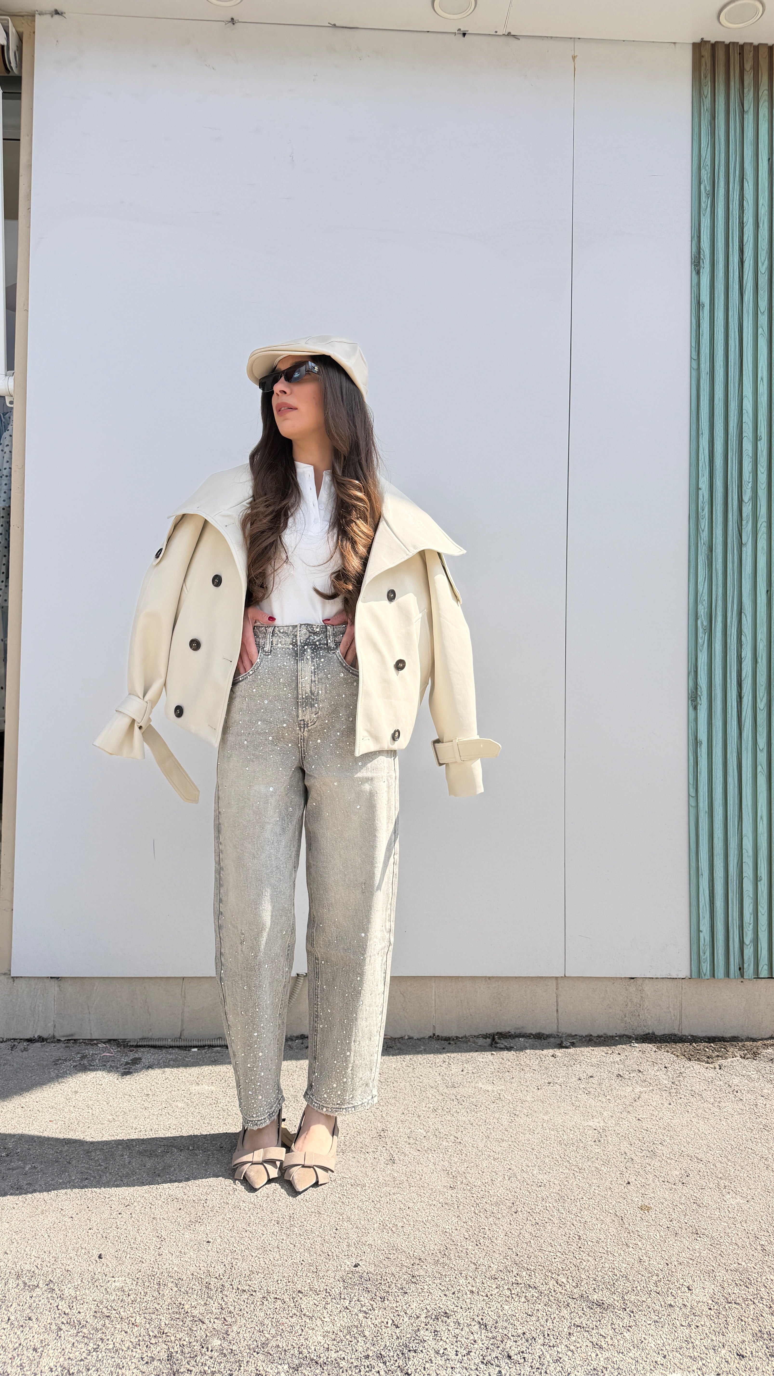 Jeans Shine Grey
