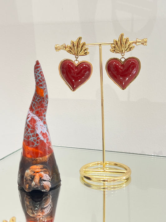 Orecchini Sacro Cuore