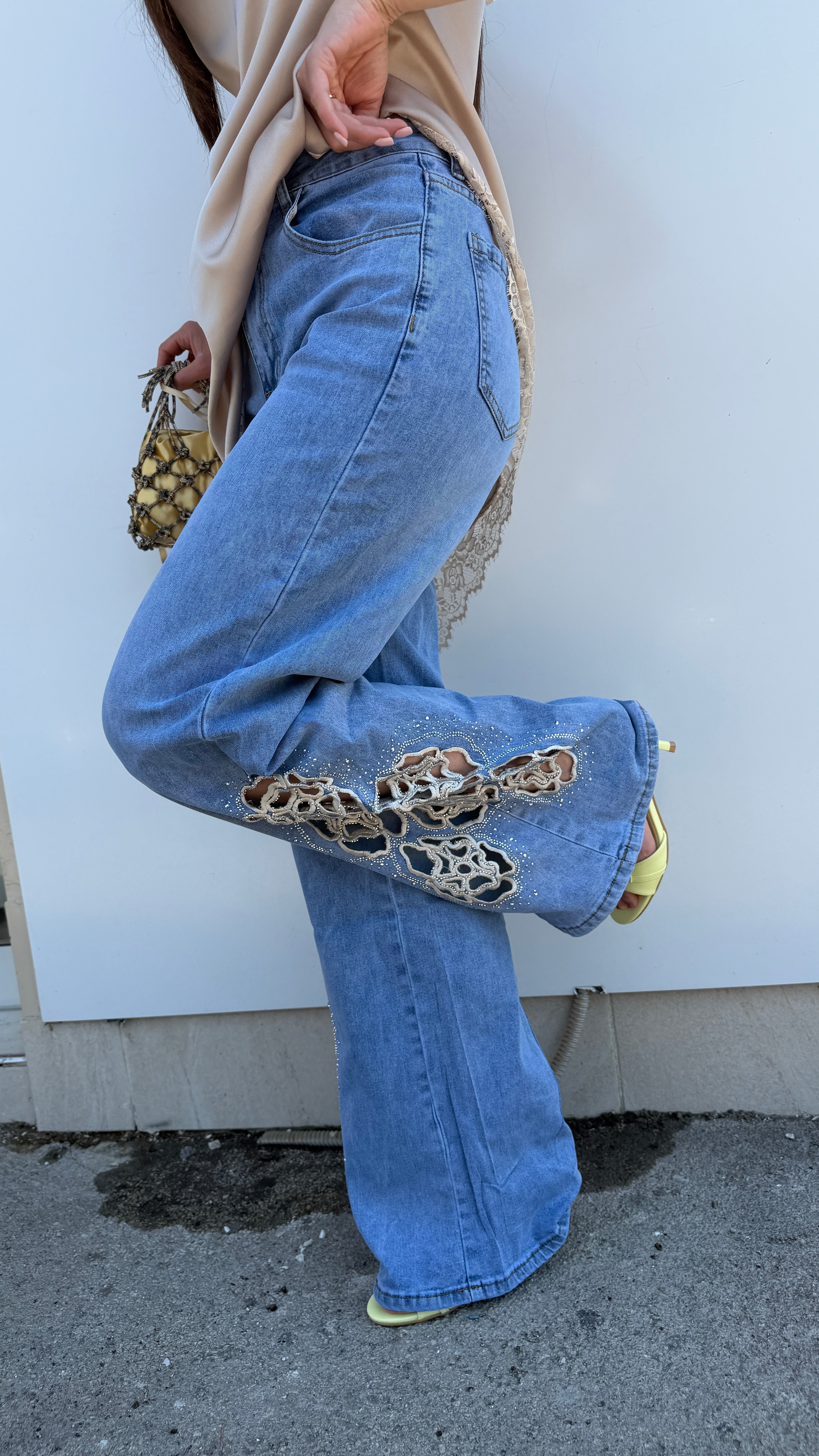 Jeans Ricamo
