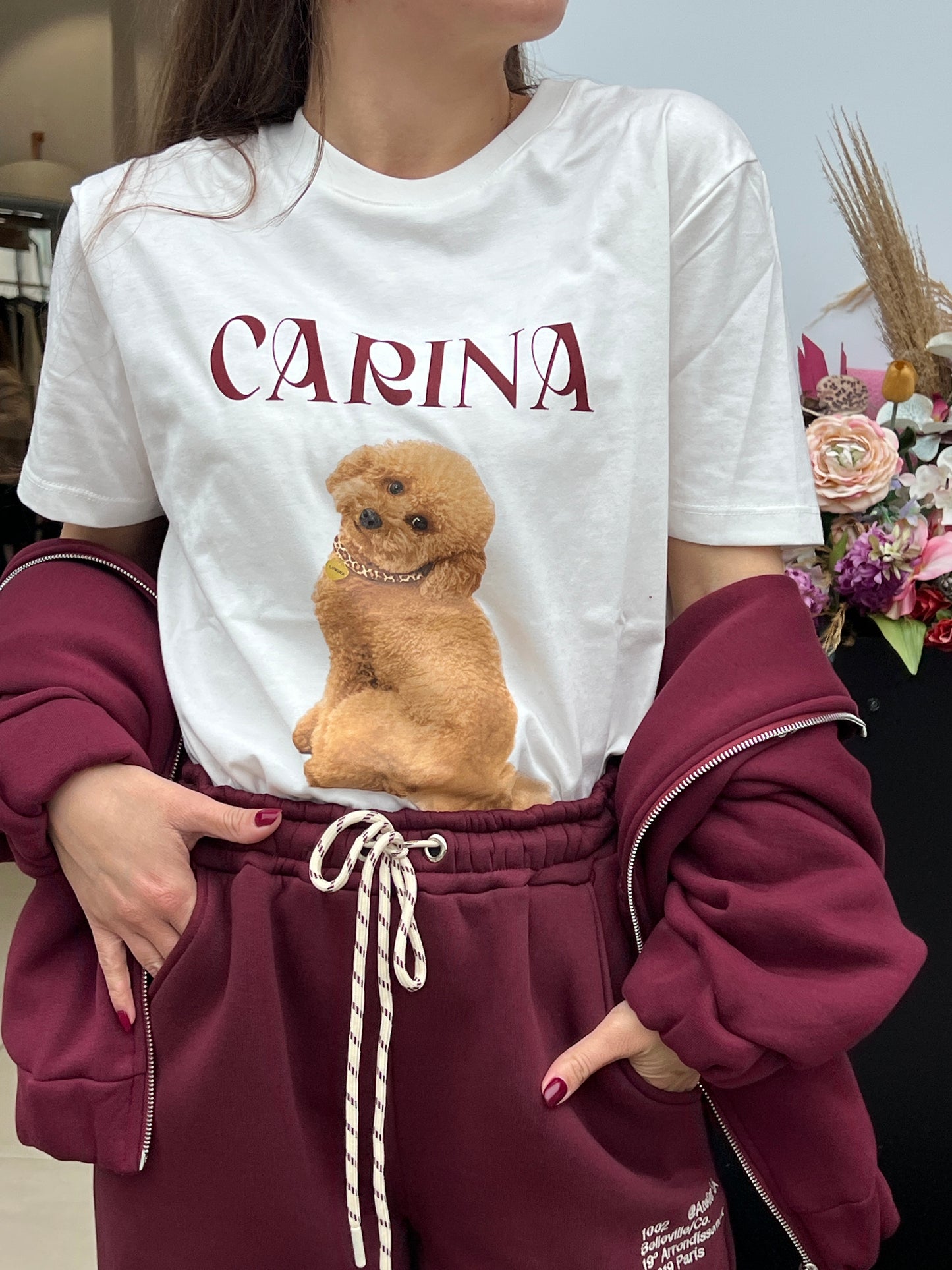 T-Shirt Lumina Cagnolino