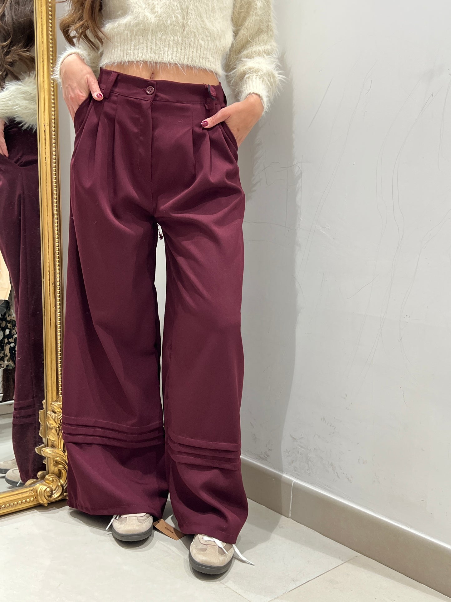 Pantalone Pieghe