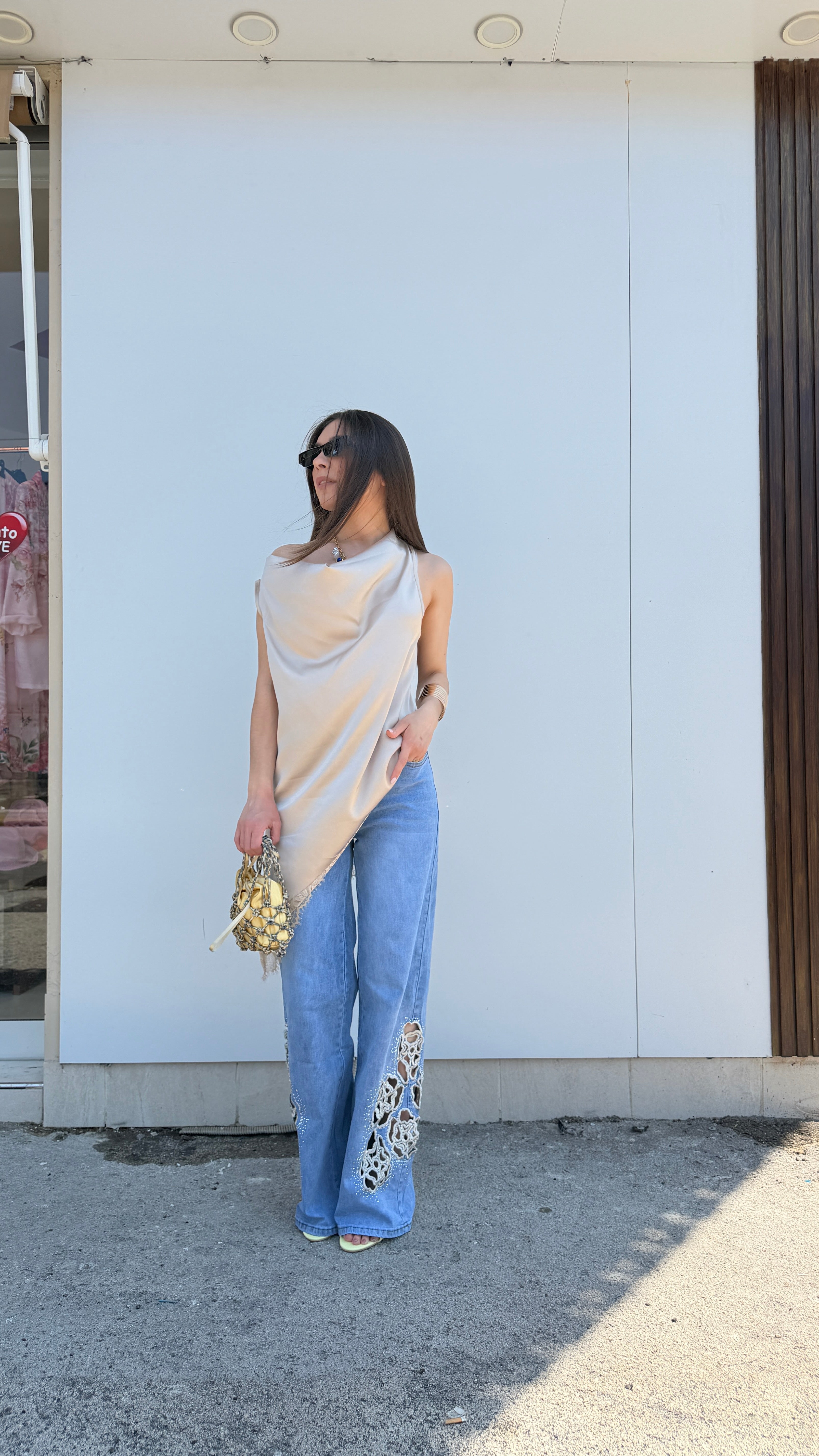Jeans Ricamo