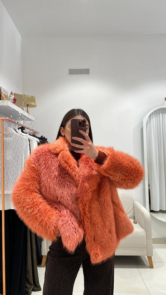 Pelliccia Arancio