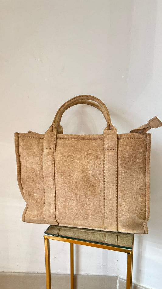 Borsa Tote Camoscio