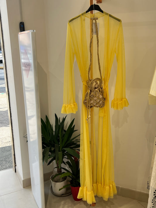 Copricostume velo Giallo