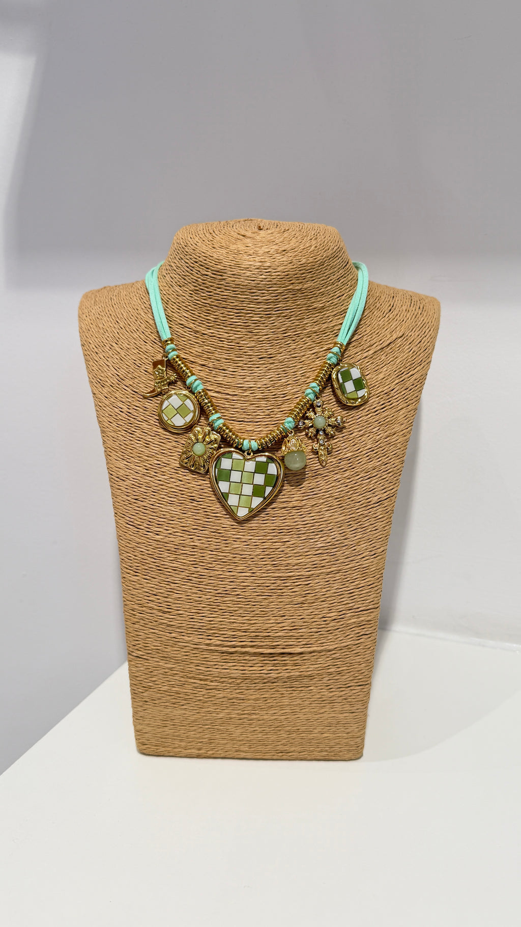 Collana Cuore e Charm