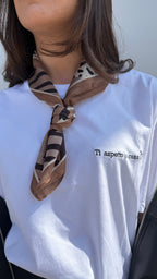 Foulard leopard