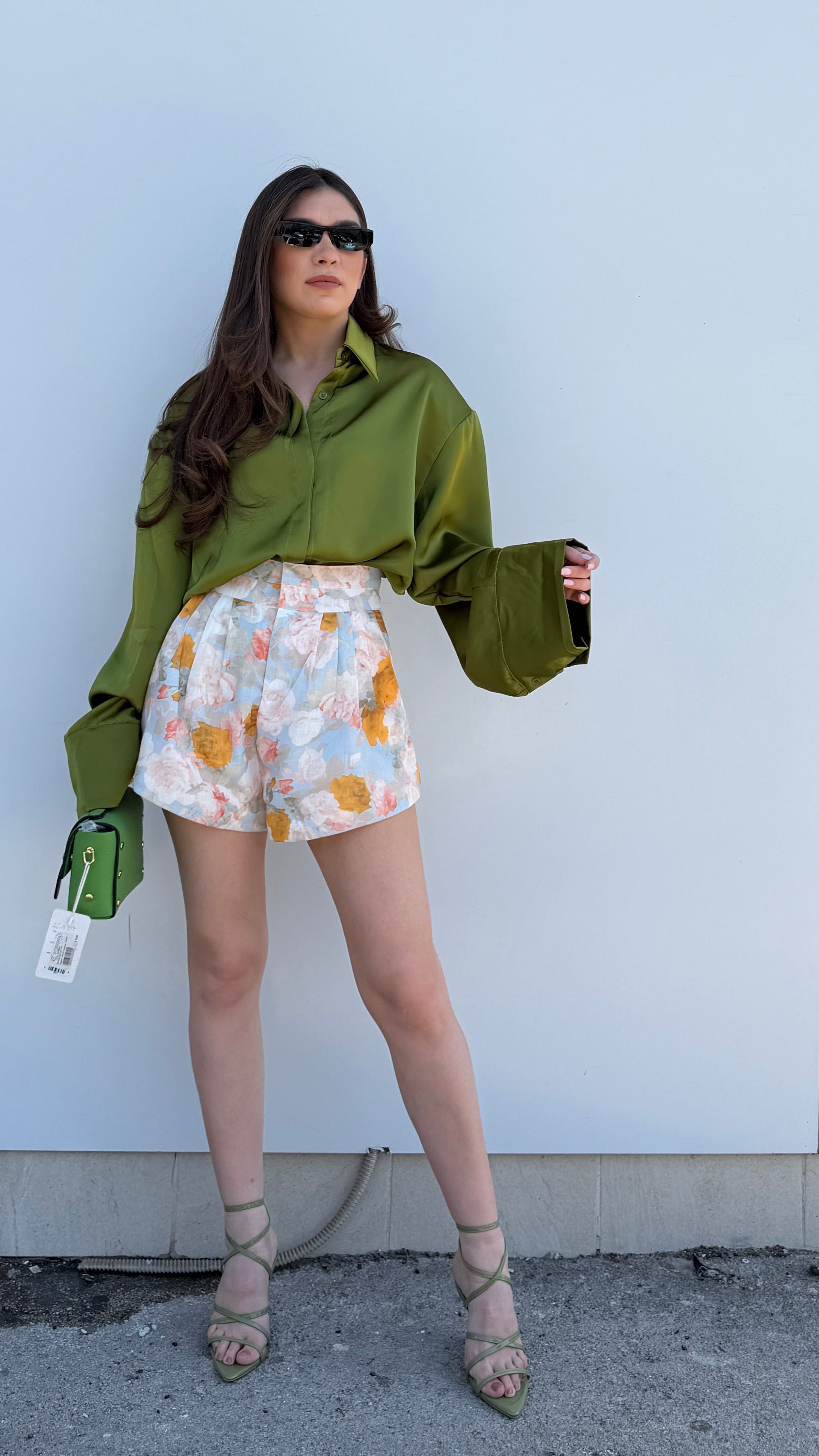 Pantaloncino Fiori