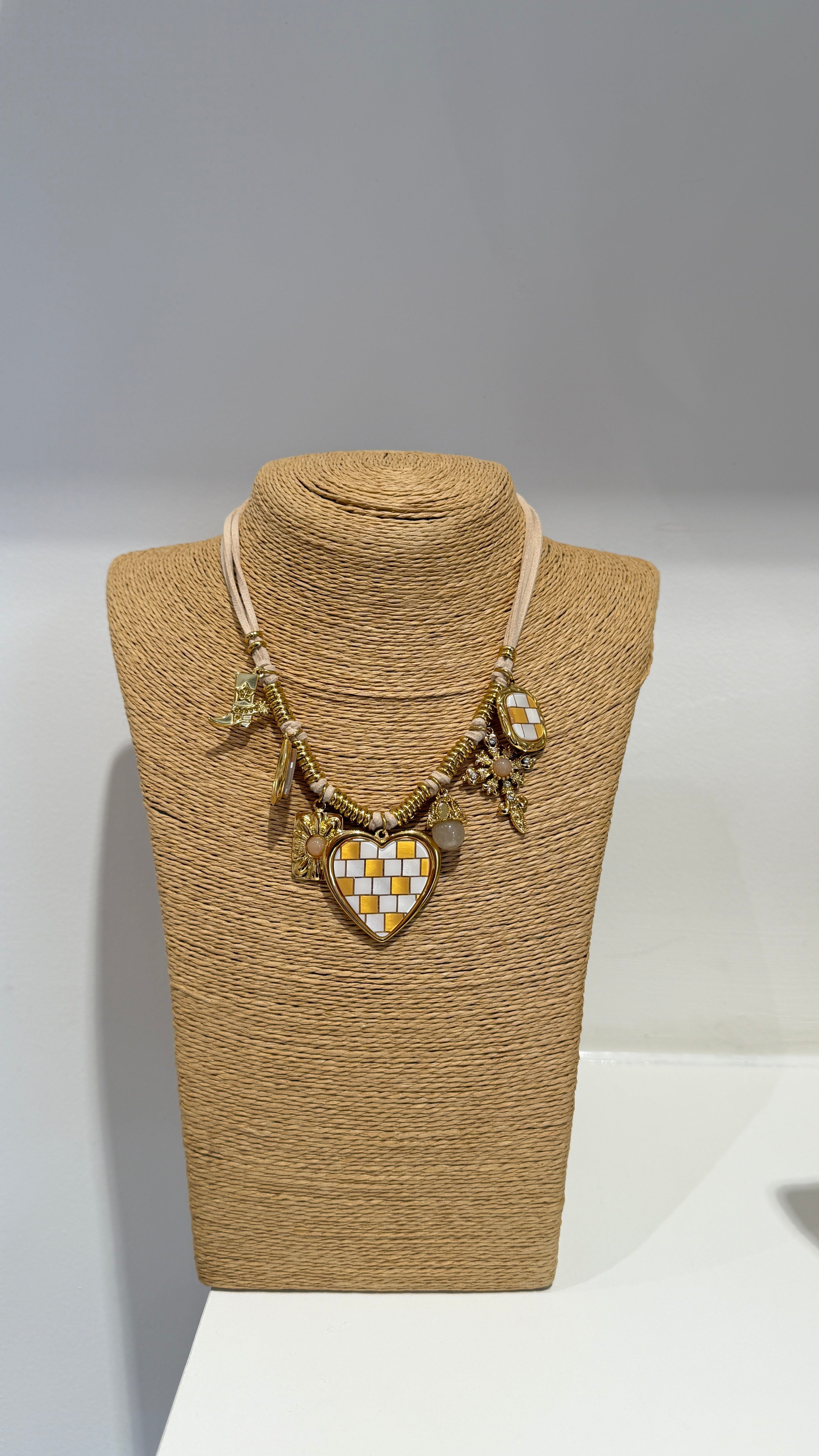 Collana Cuore e Charm