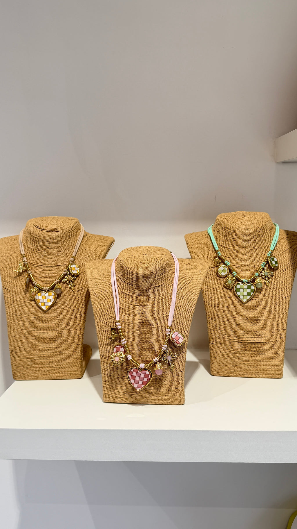 Collana Cuore e Charm