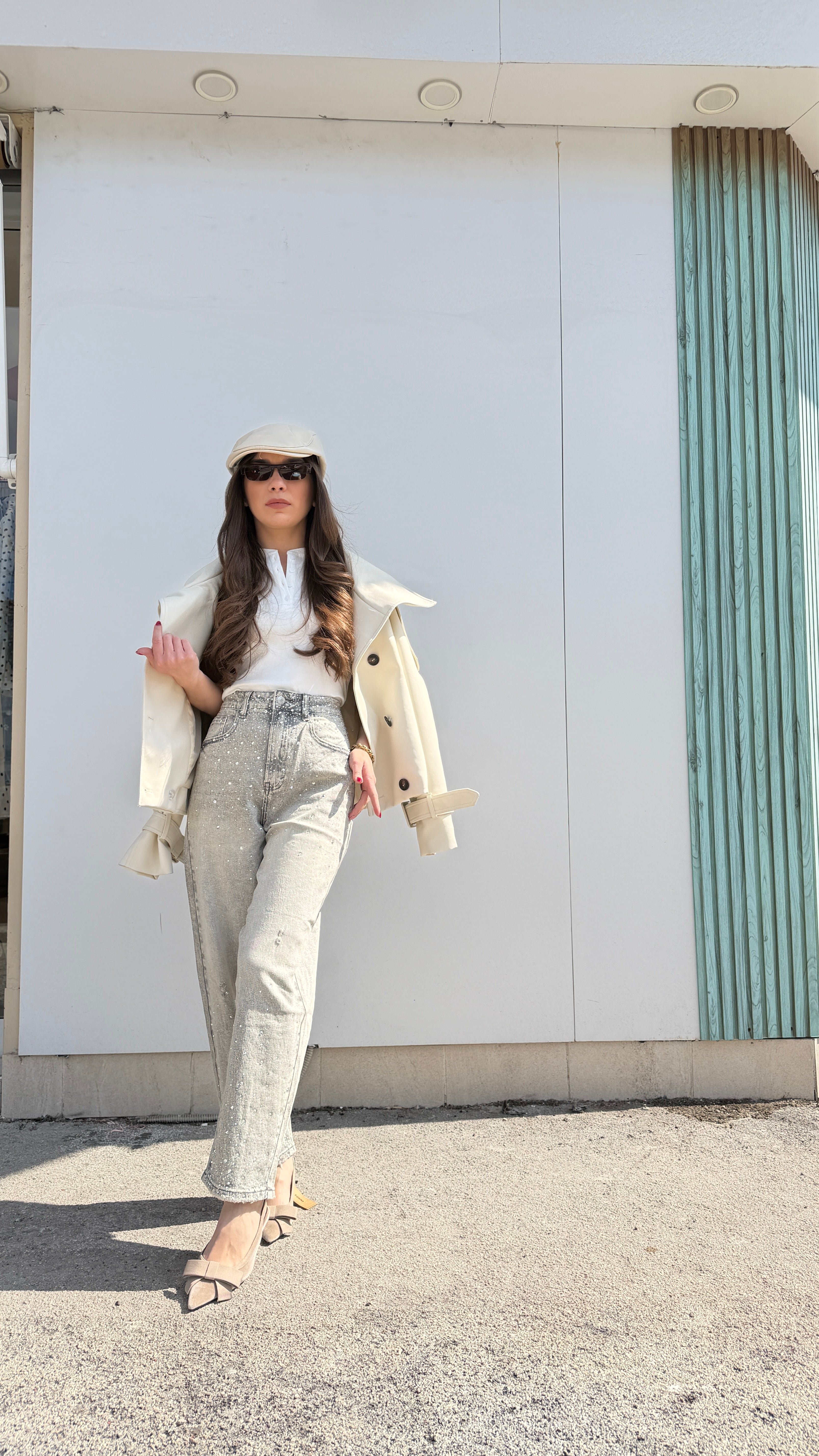 Jeans Shine Grey