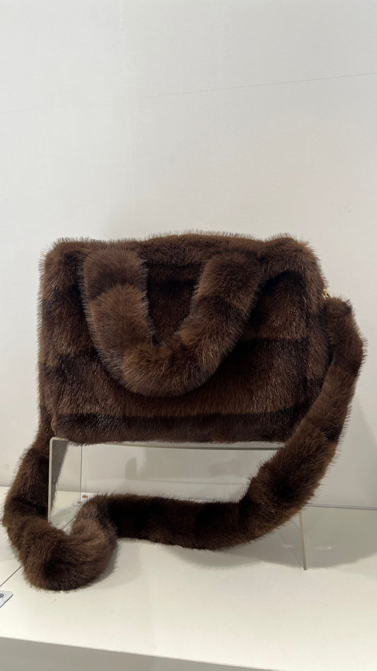Borsa Bauletto Ecopelliccia