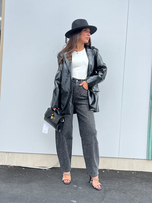 Jeans Brillantinato