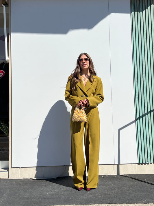 Tailleur Crop Oliva
