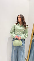 Camicia Quadretti Verde