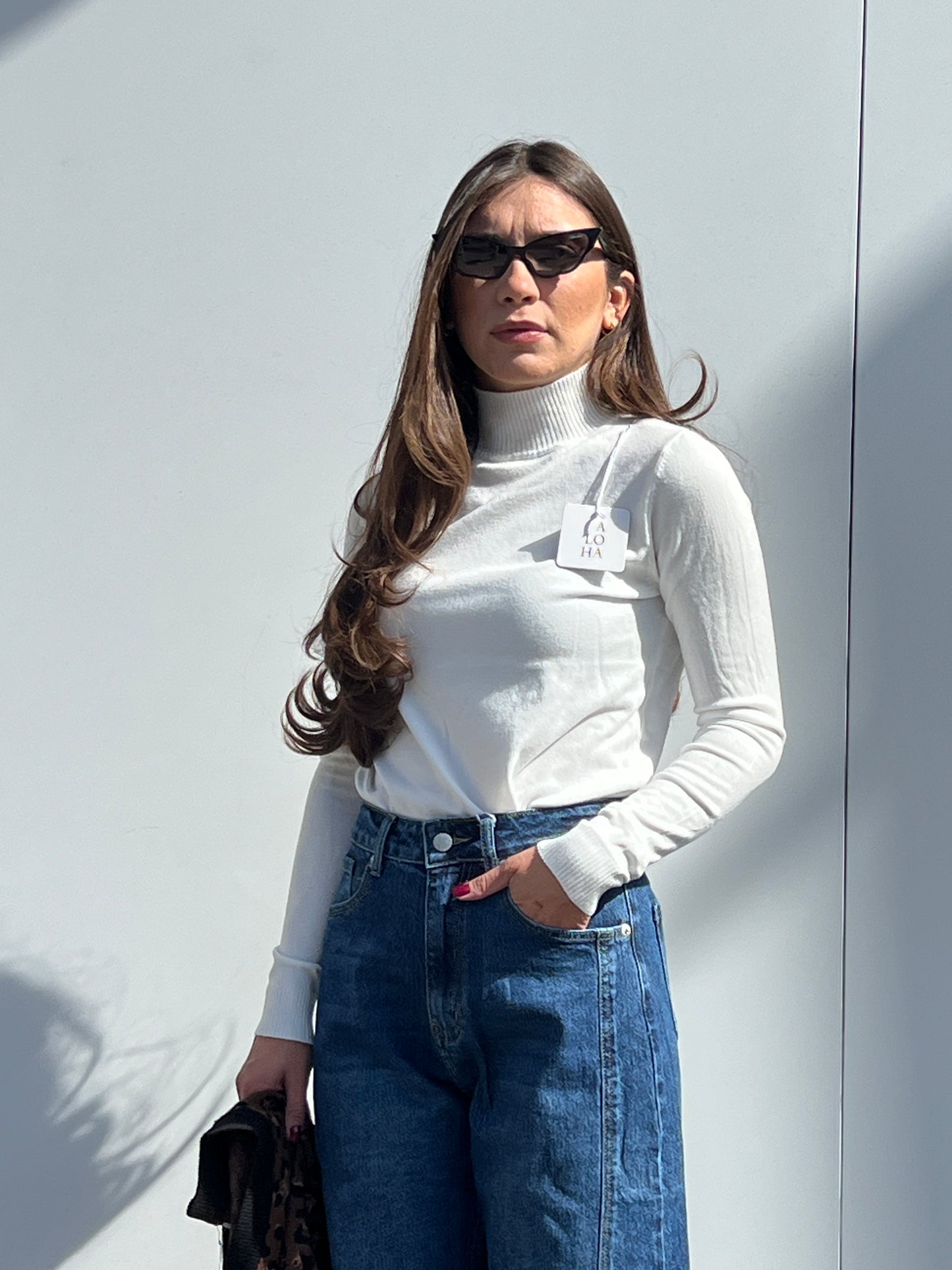 Pull mezzo collo basic