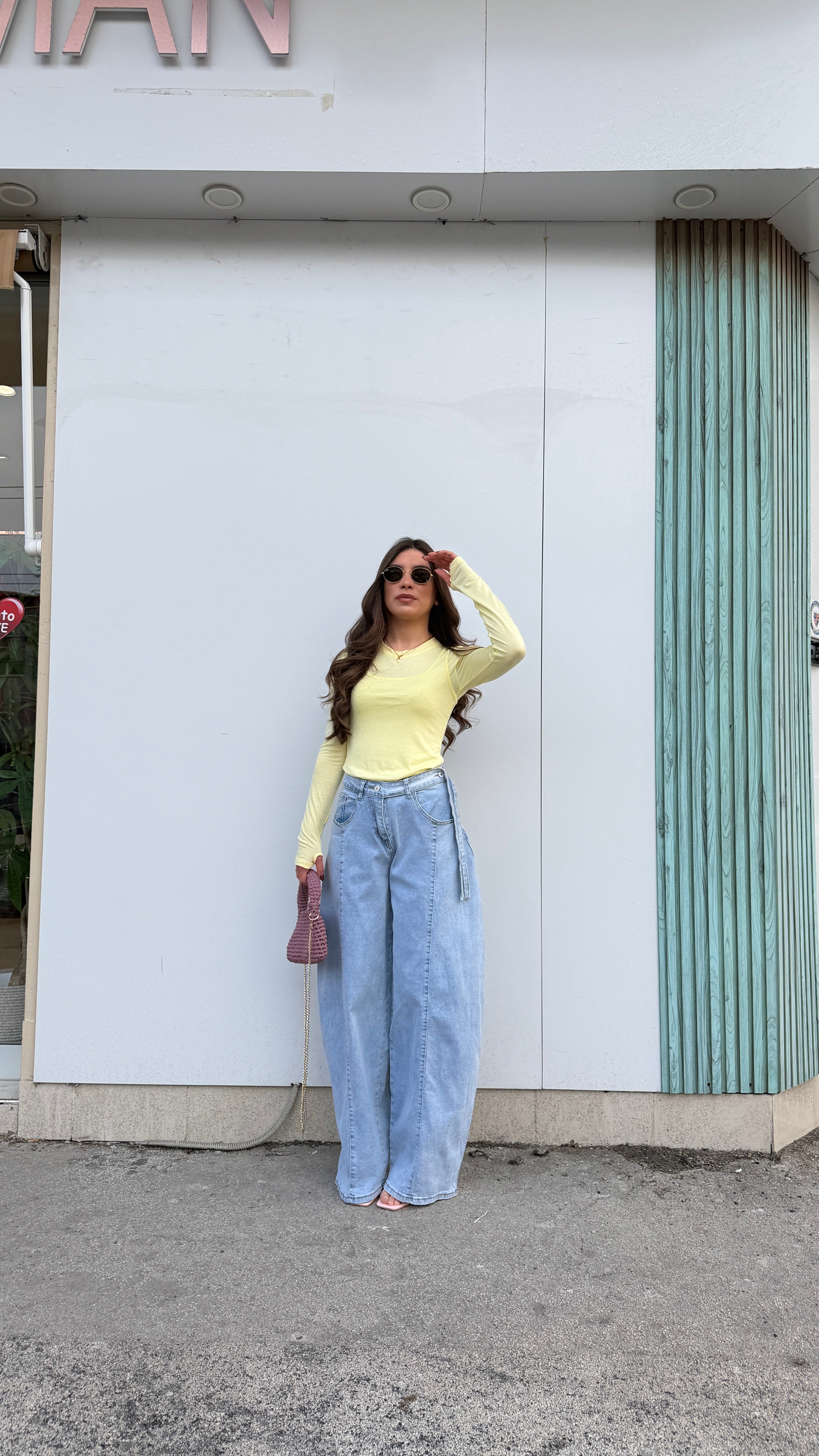 Jeans Ballon Chiaro
