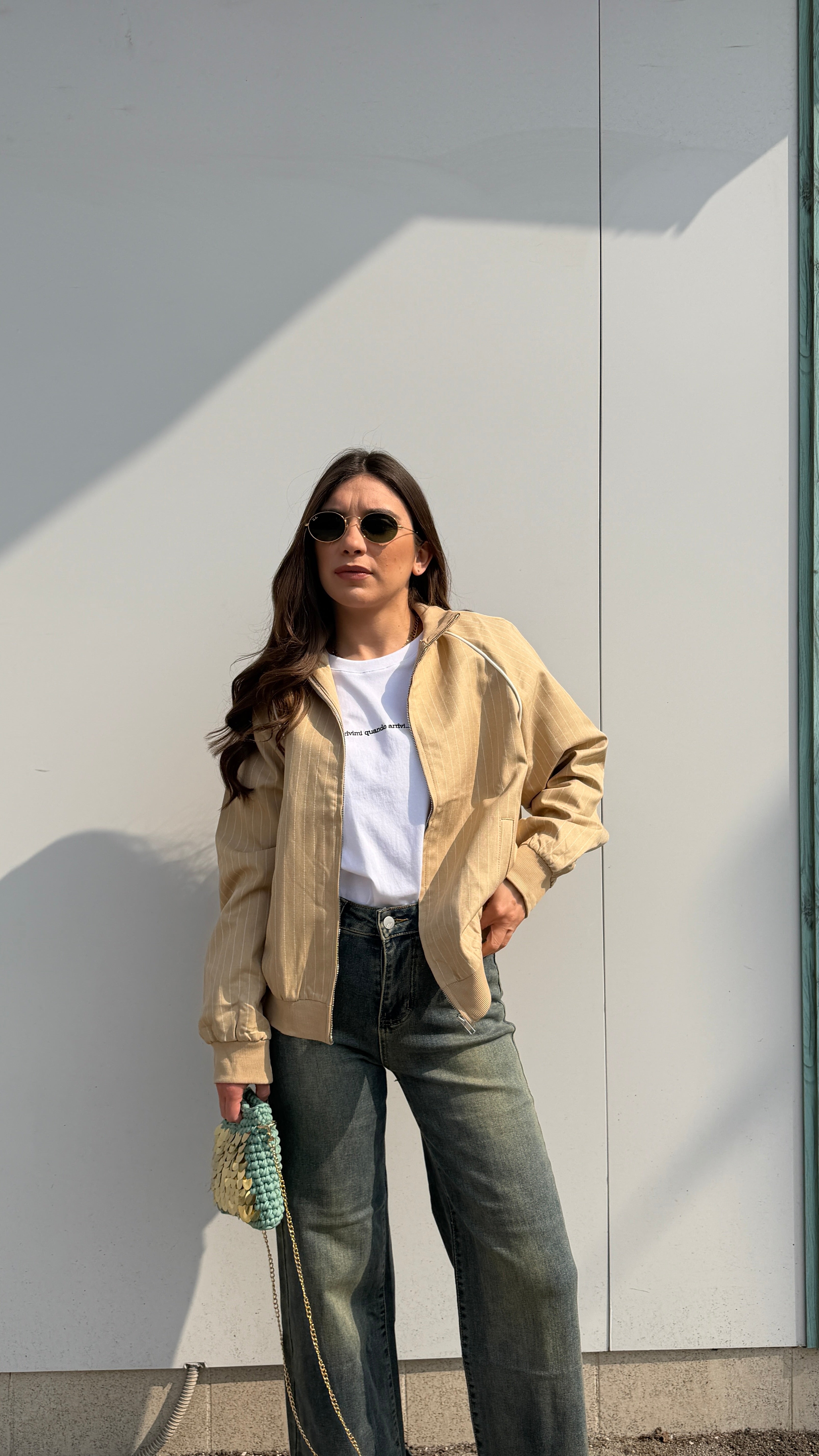 Giubbotto Estivo Gessato