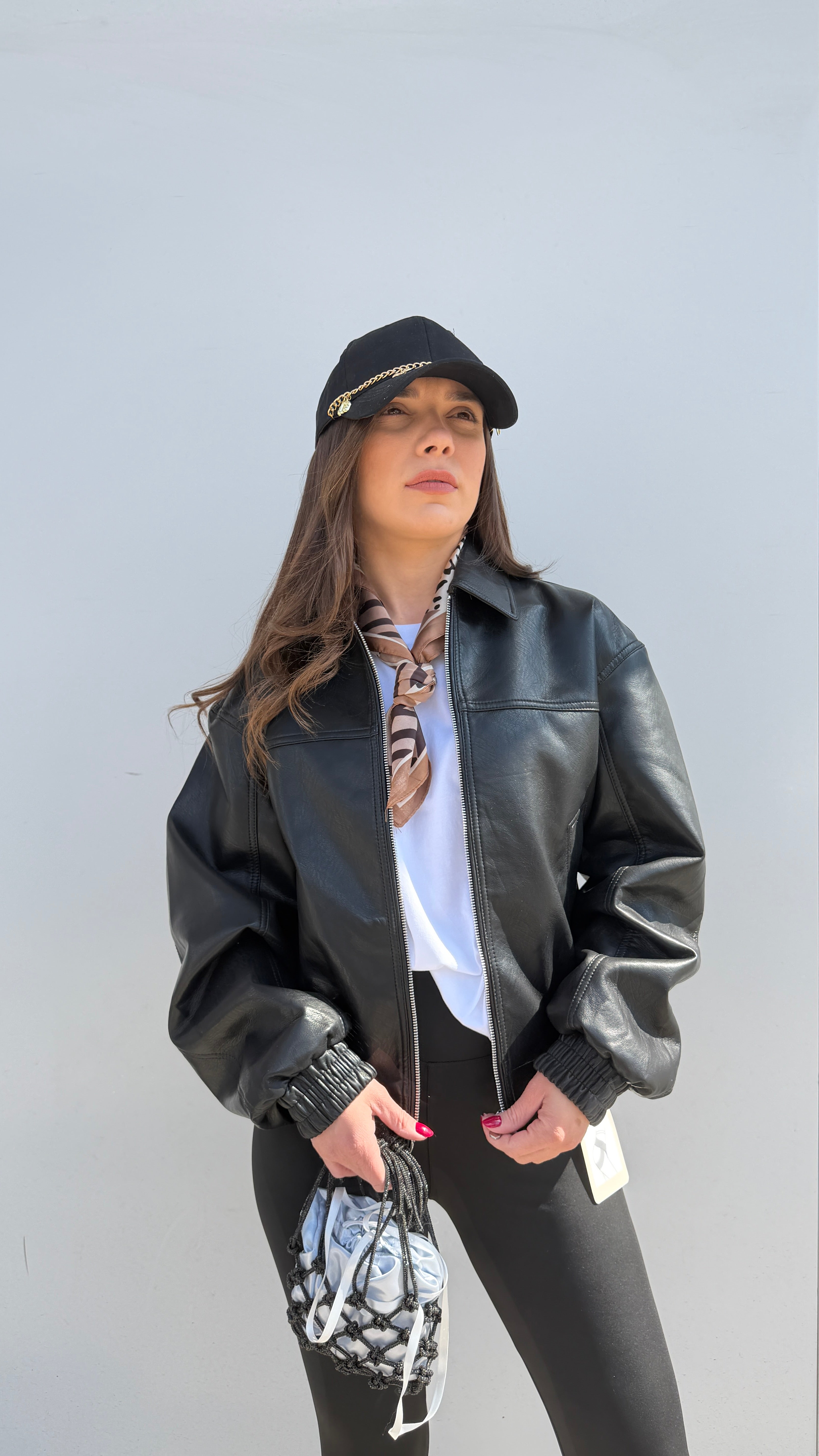 Bomber Ecopelle Rock