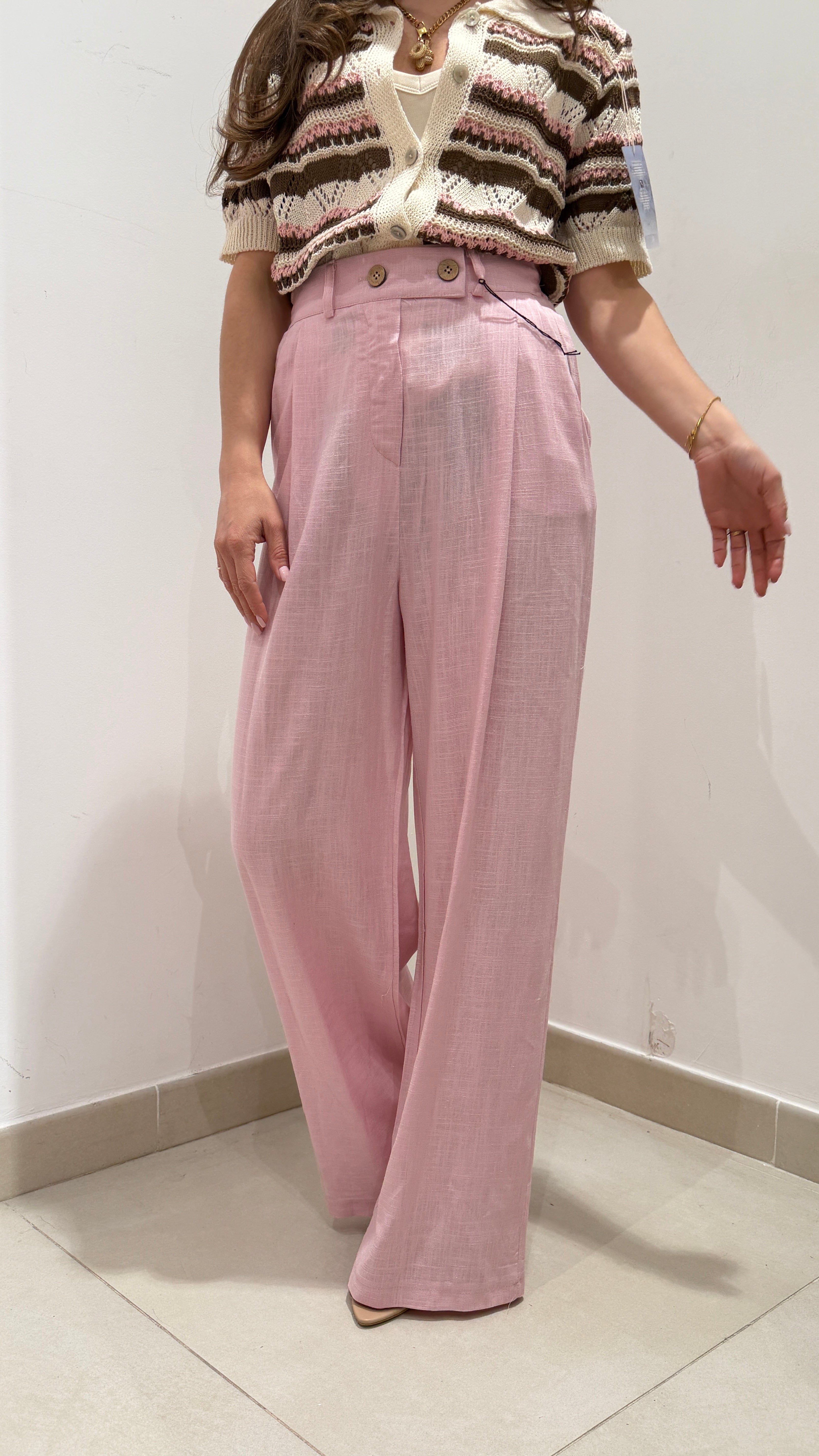 Pantalone Alina Rosa