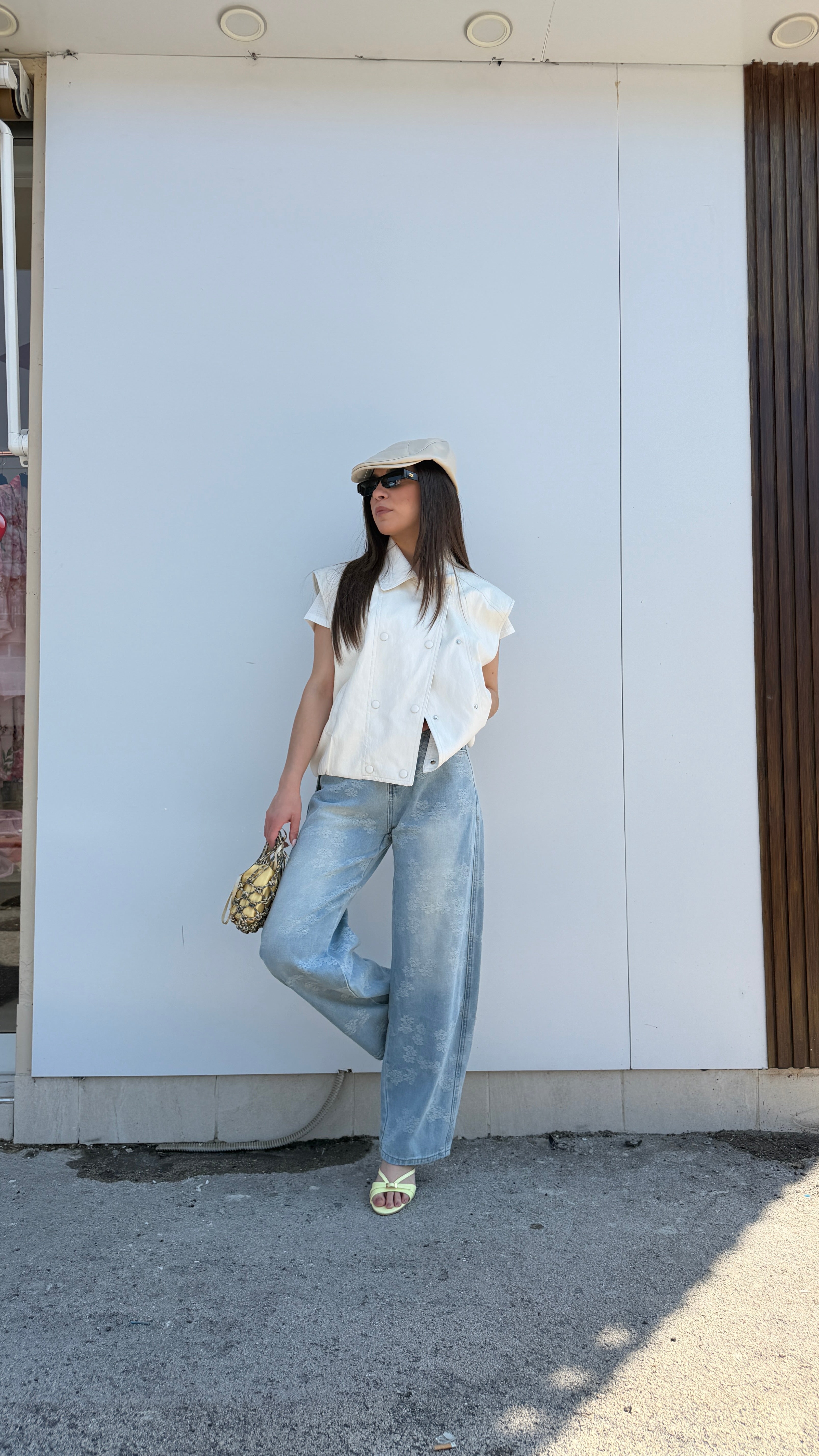 Gilet Ecopelle Ghiaccio