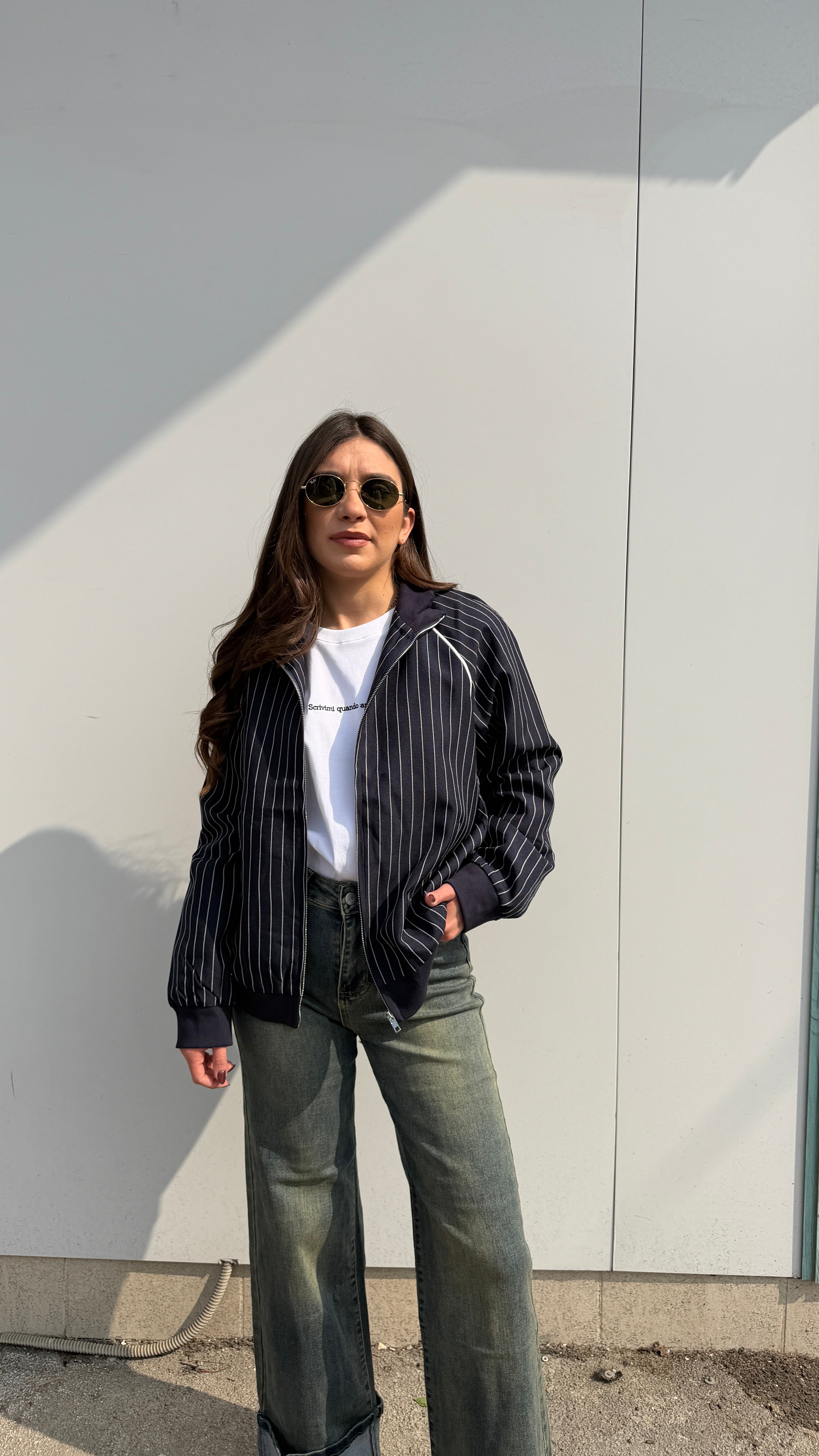 Giubbotto Estivo Gessato