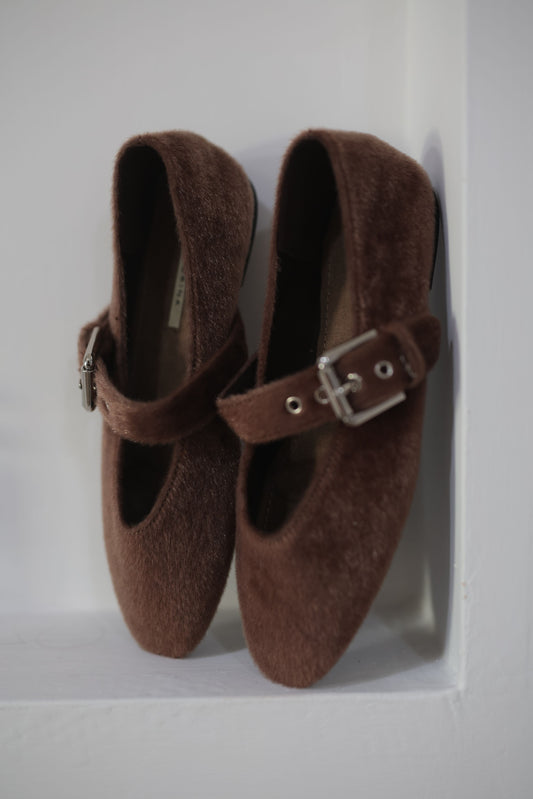 Bambolina BROWN ecopelliccia