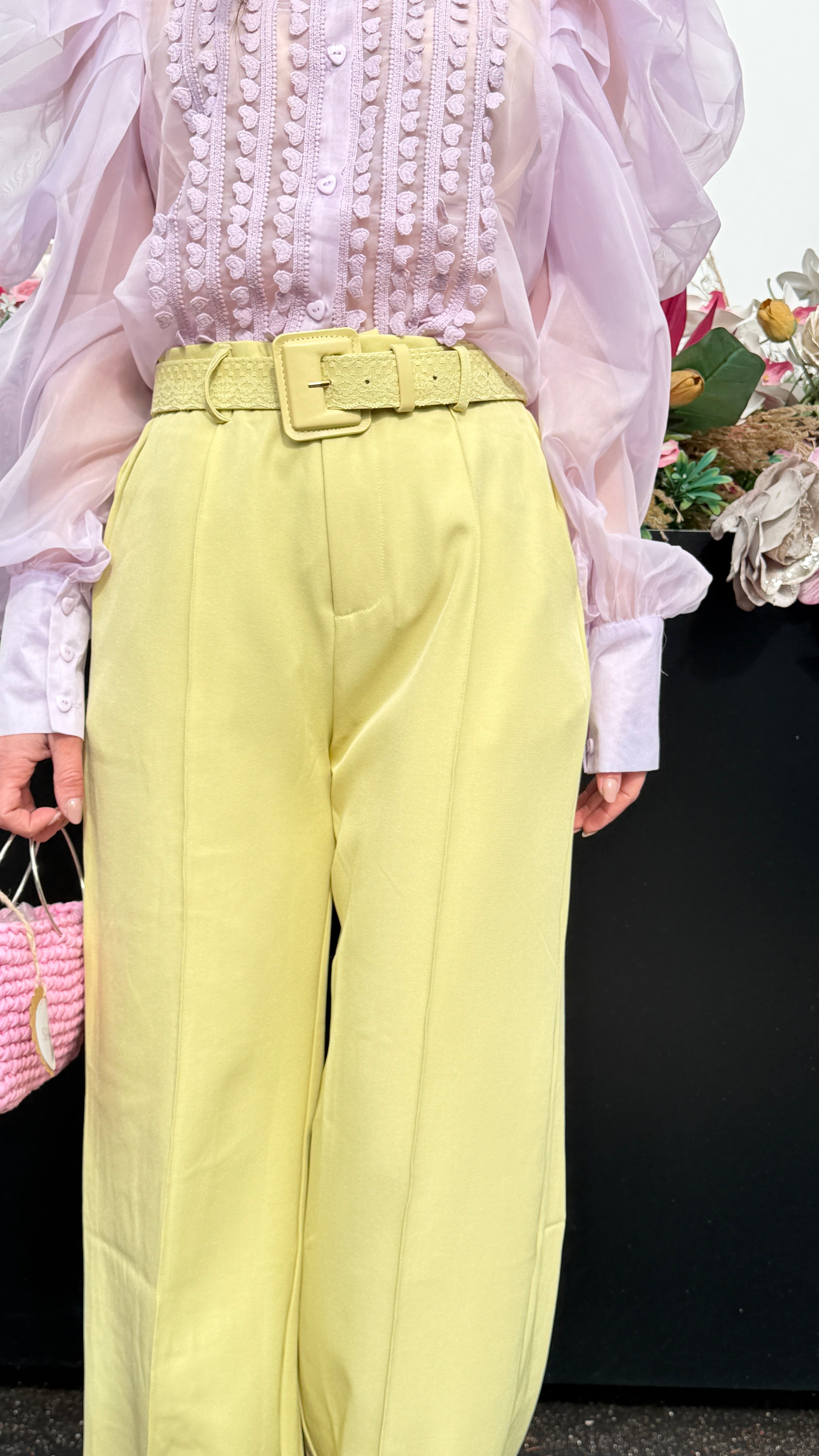 Pantalone Lime
