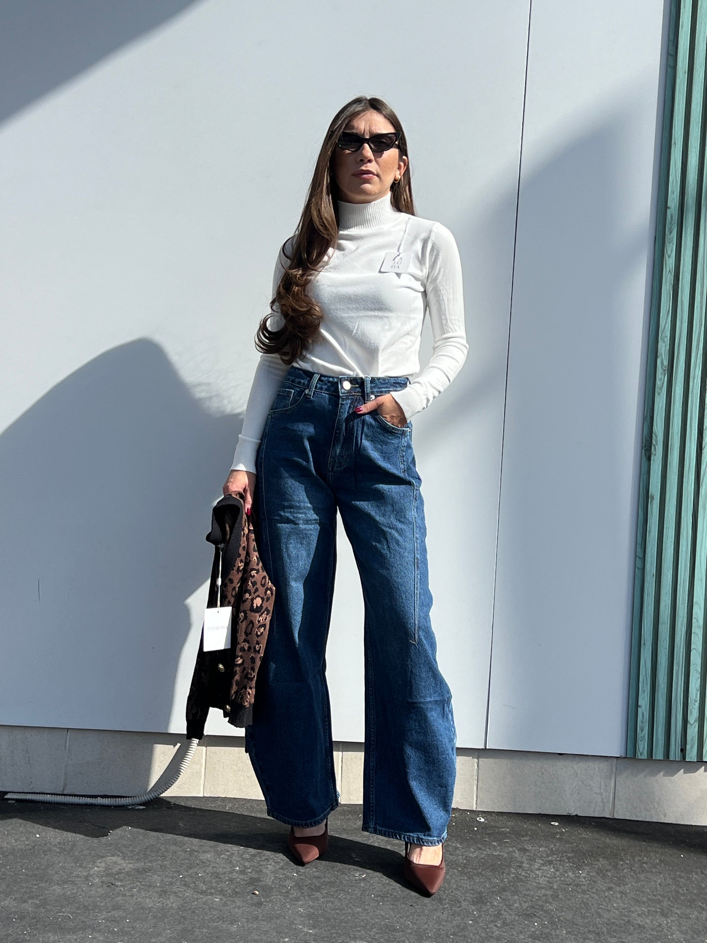 Pull mezzo collo basic