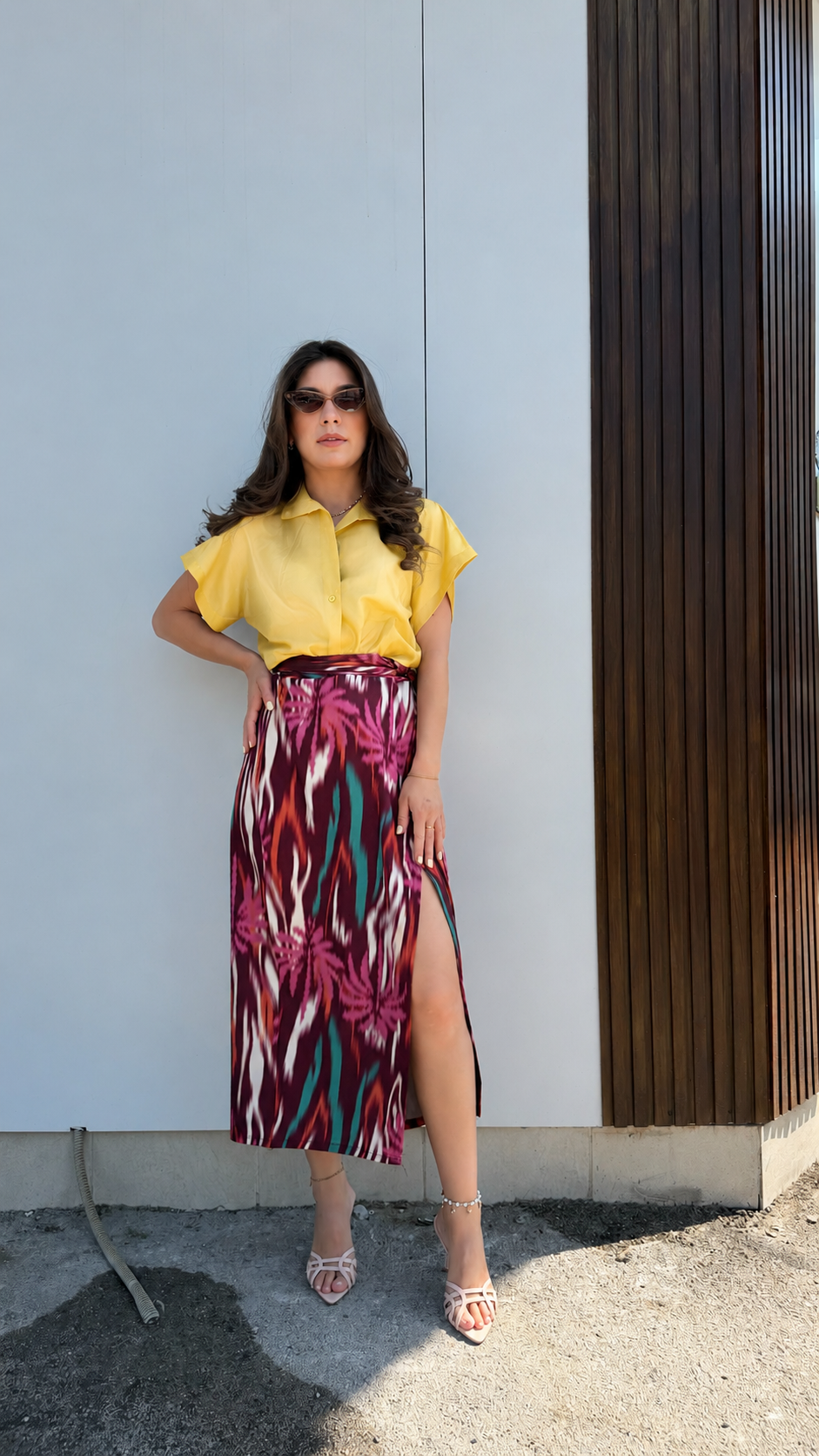 Camicia velata nodo