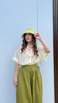 Camicia velata Gialla