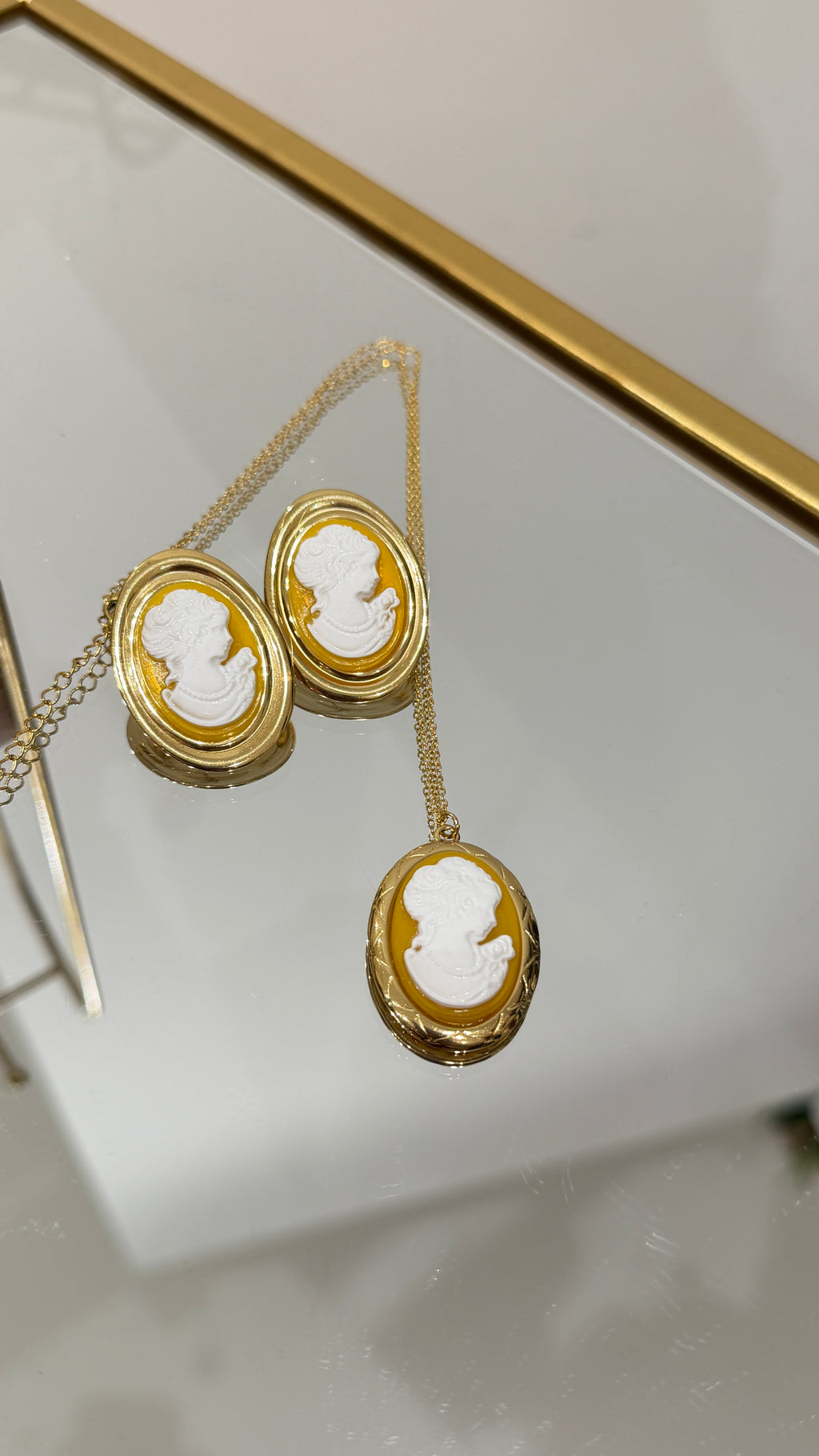 Collana + Orecchini Dama
