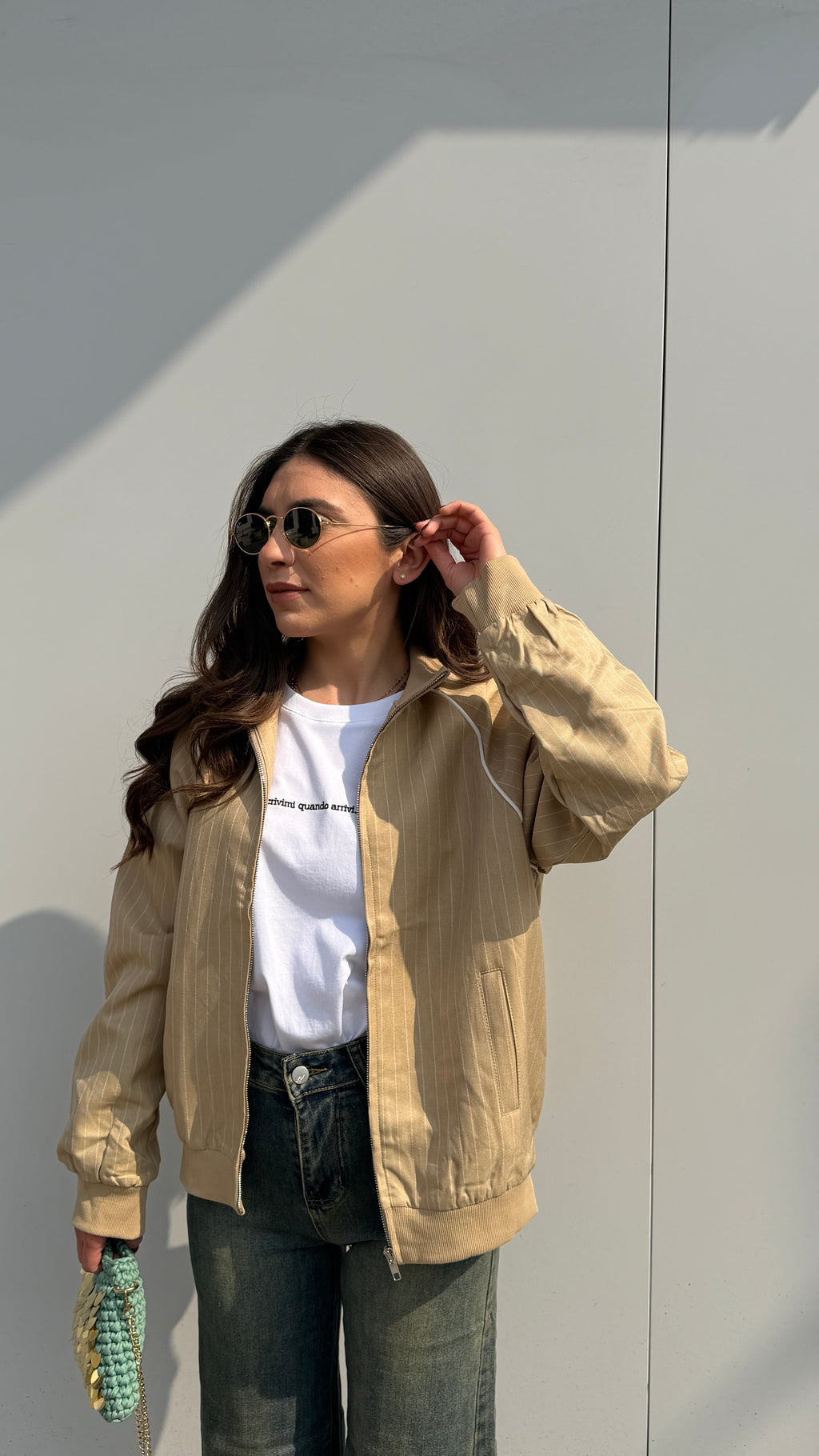 Giubbotto Estivo Gessato