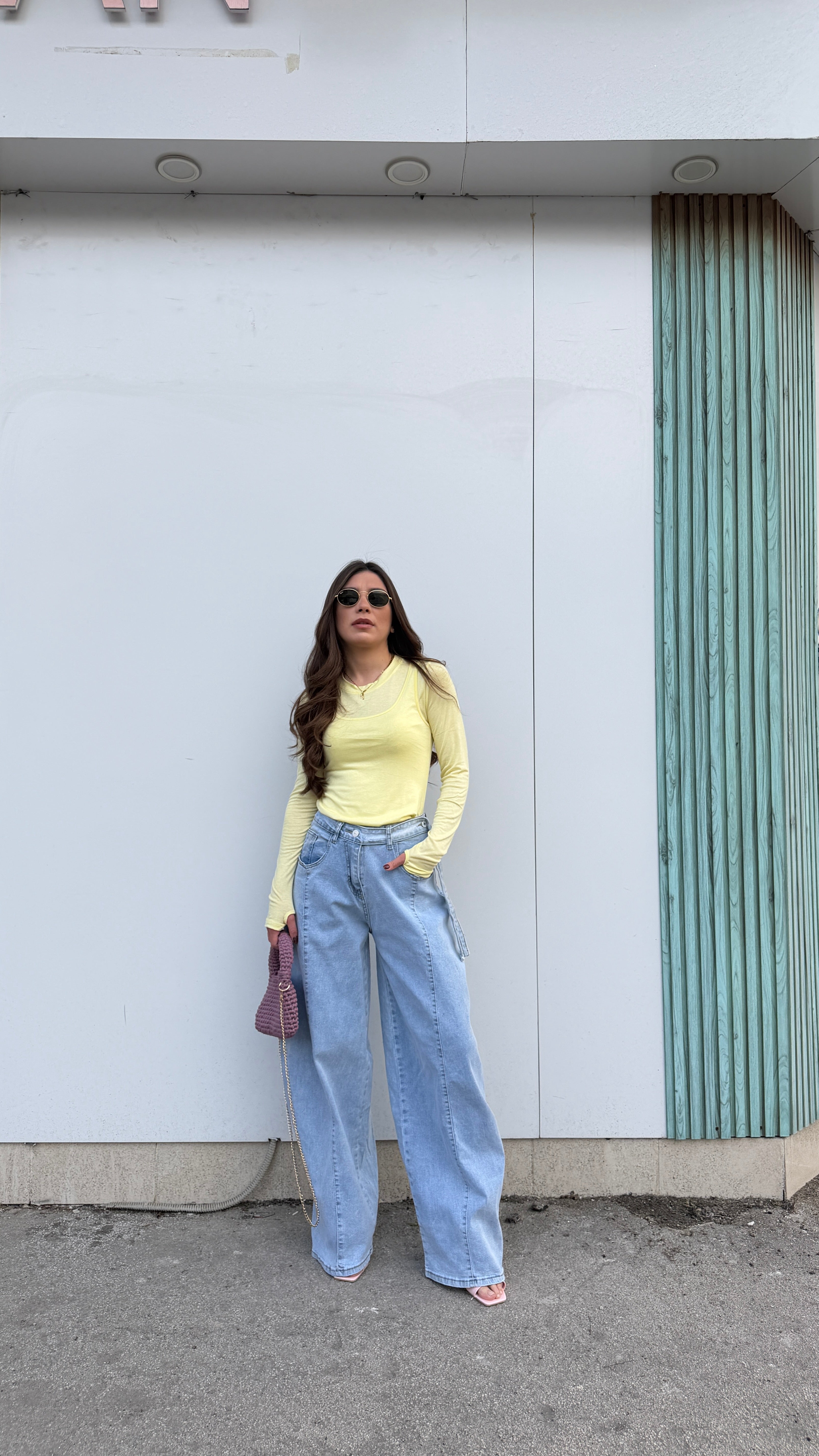 Jeans Ballon Chiaro