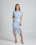 Abito Pizzo Celeste